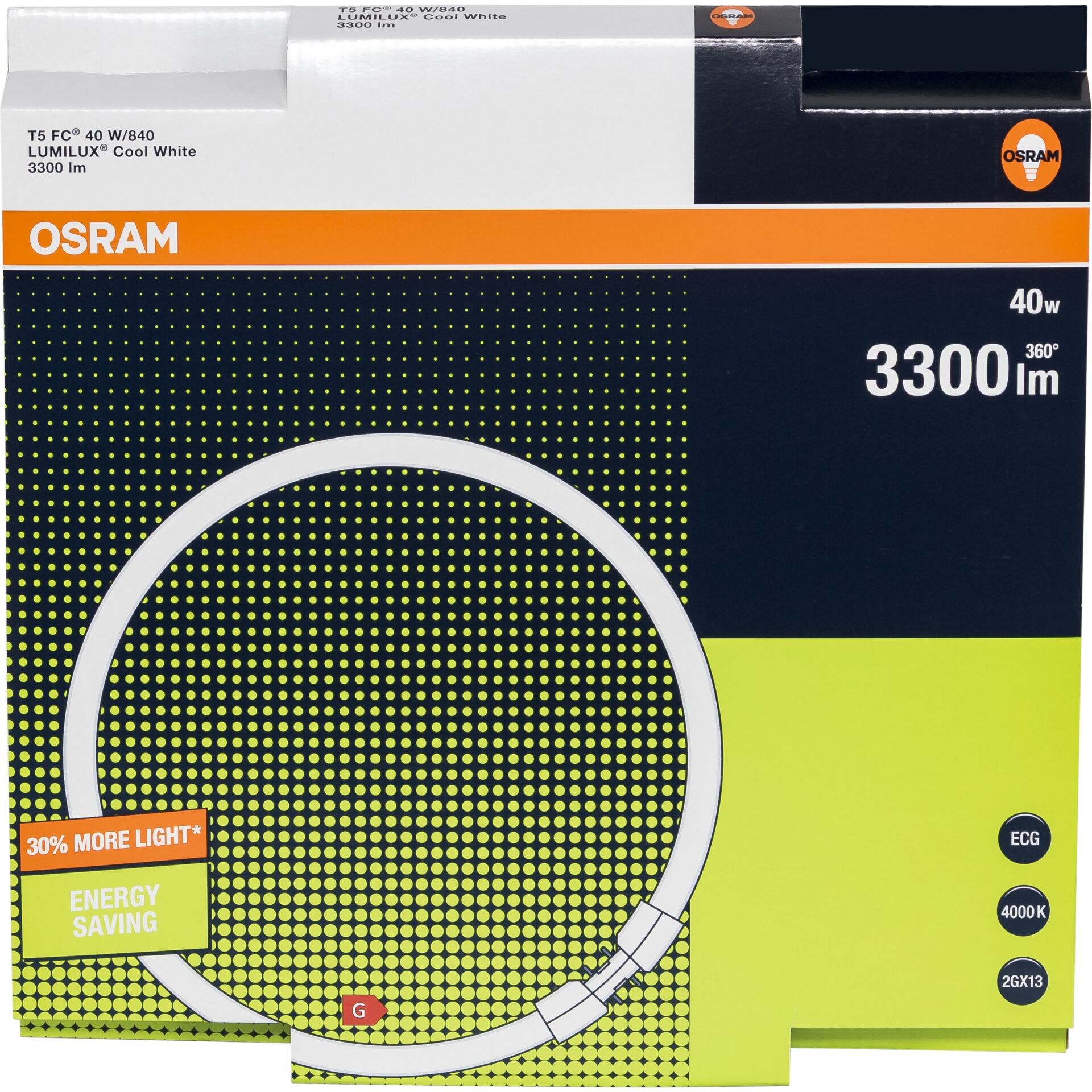 LED-Ring, Ringleuchte, Lumens 3300, 40W, ECG 4000K