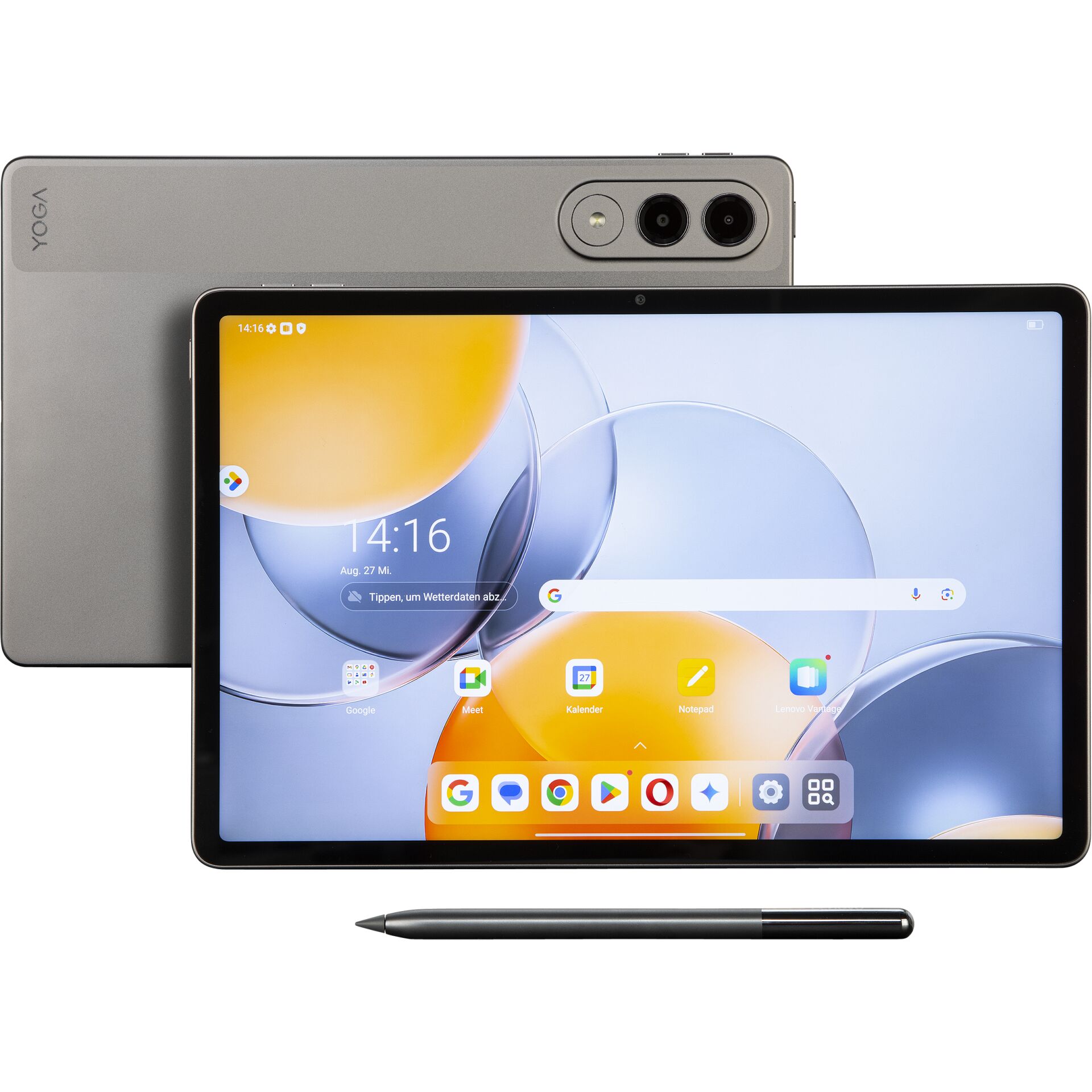 Tablet, Android-Tablet, Stylus, Kamera-Dreifach, Grau