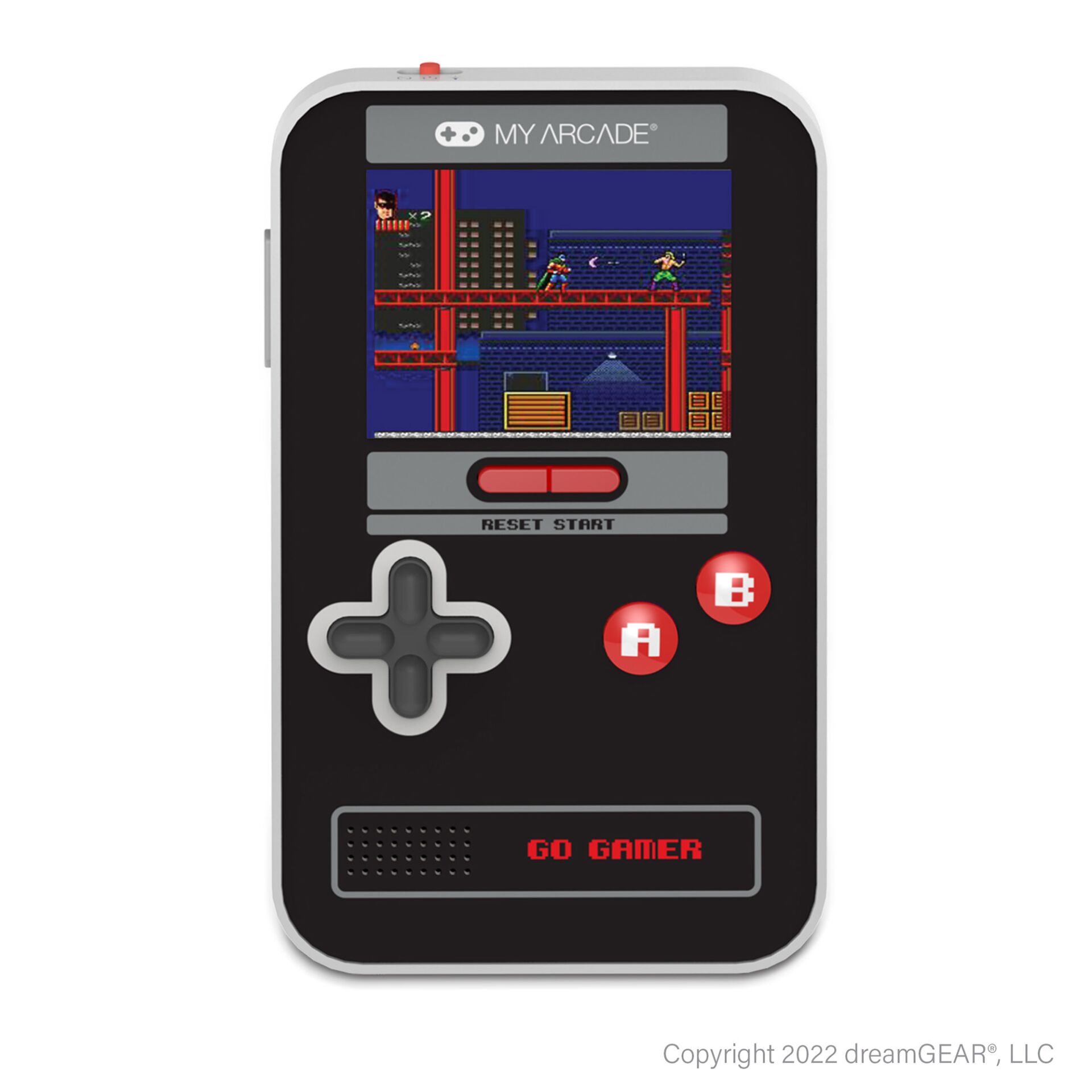 handheldes Konsole, Pixelkunst, Spielgerät, Go Gamer, Retro-Controller