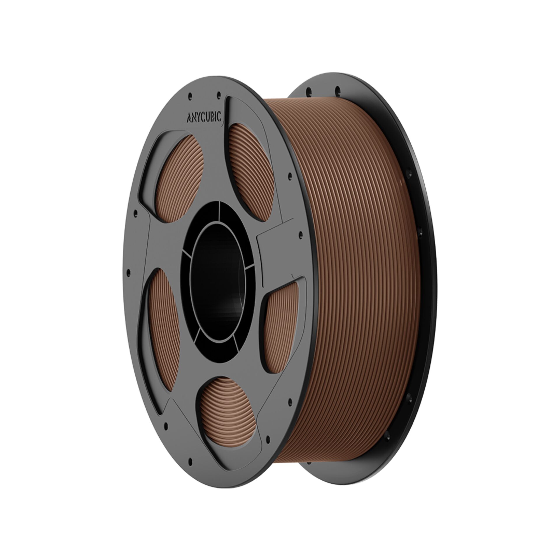 3D-Druck-Filament, Braunes Filament, Spule, Draht/Filament-Spule, Coil