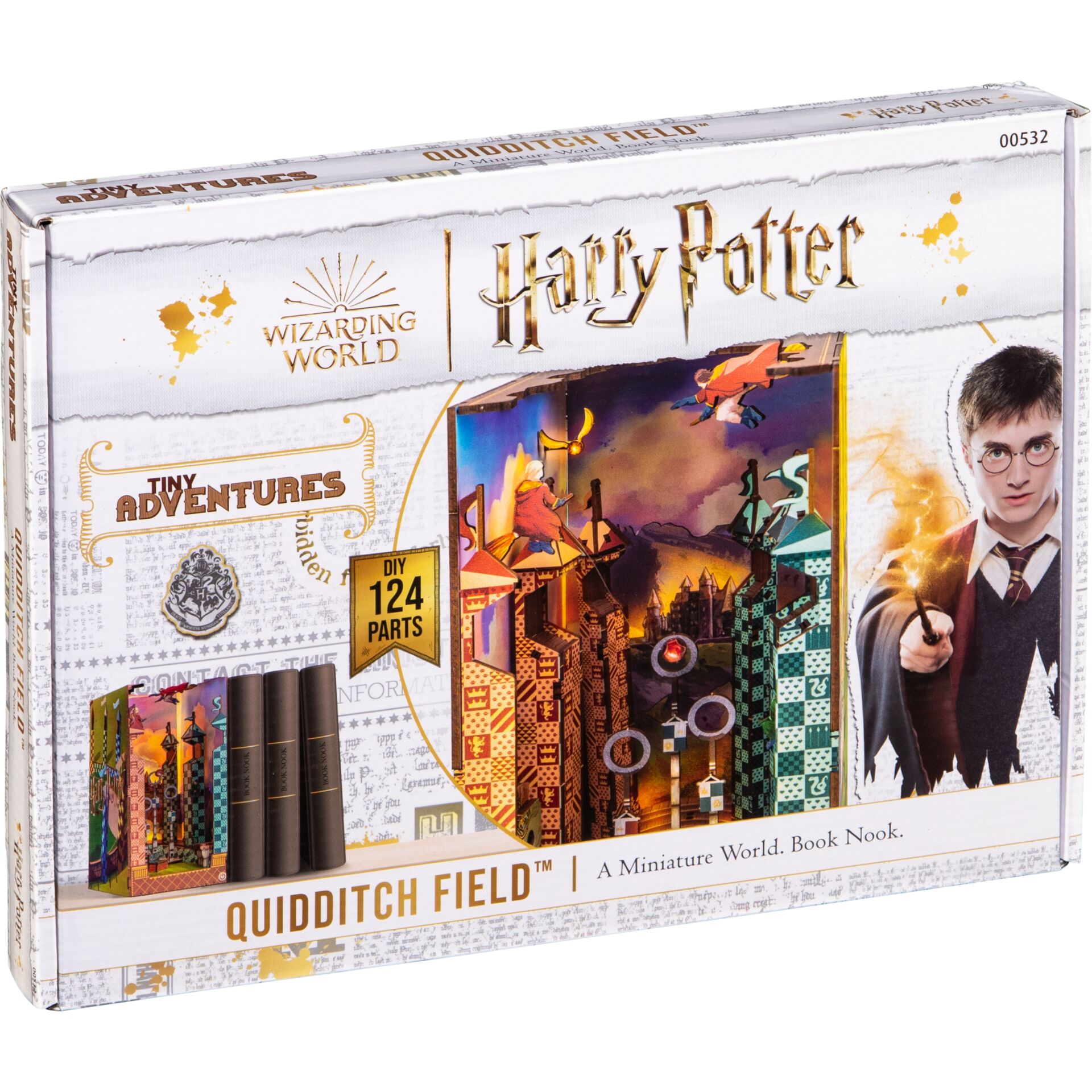 Harry Potter, Quidditch Field, DIY Teile, kleine Abenteuer, Miniatur Buchstütze