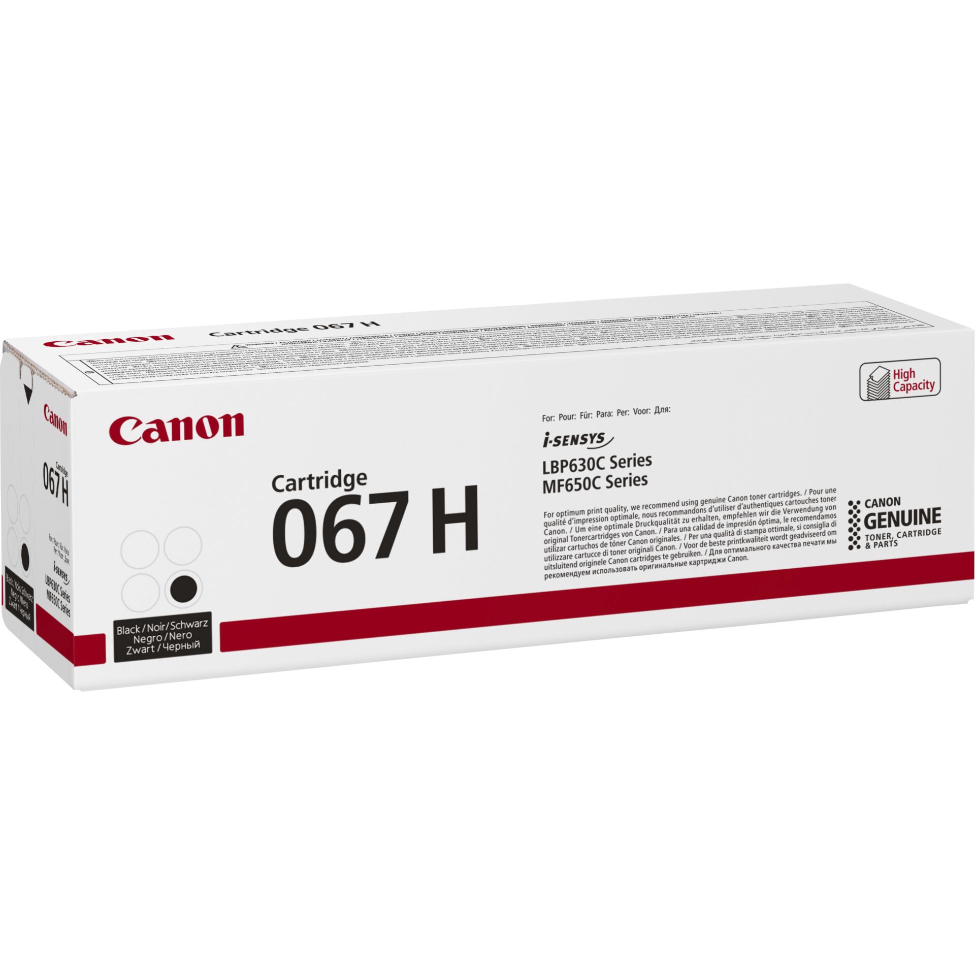 Canon toner Cartridge 067 H BK  czarny