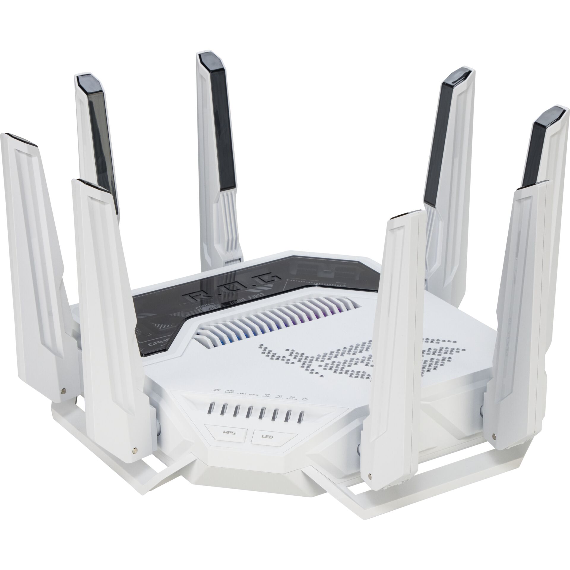 Router, Wireless, Gaming, White, Antennae, Router, WiFi-Router, 6-Antennen, Weiß, Drahtloser Router