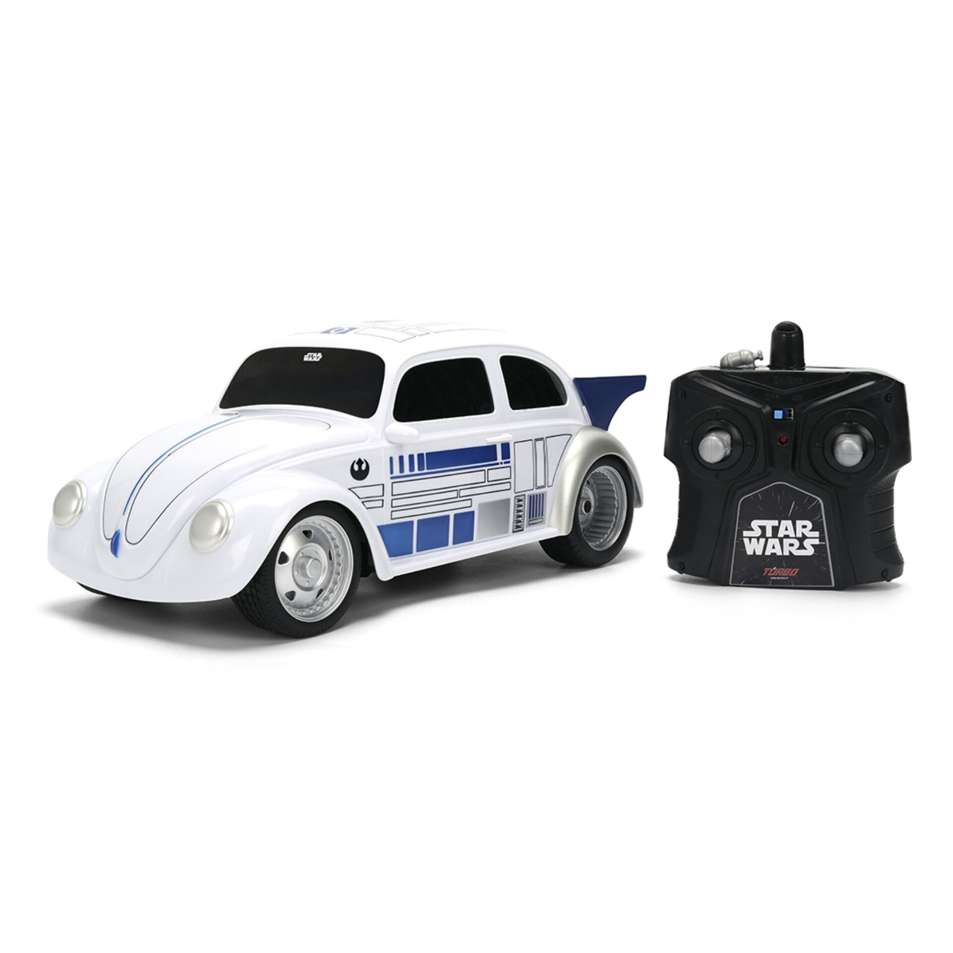 Spielzeugauto, Fernsteuerung, Star Wars, weiß/blau, Rennwagen