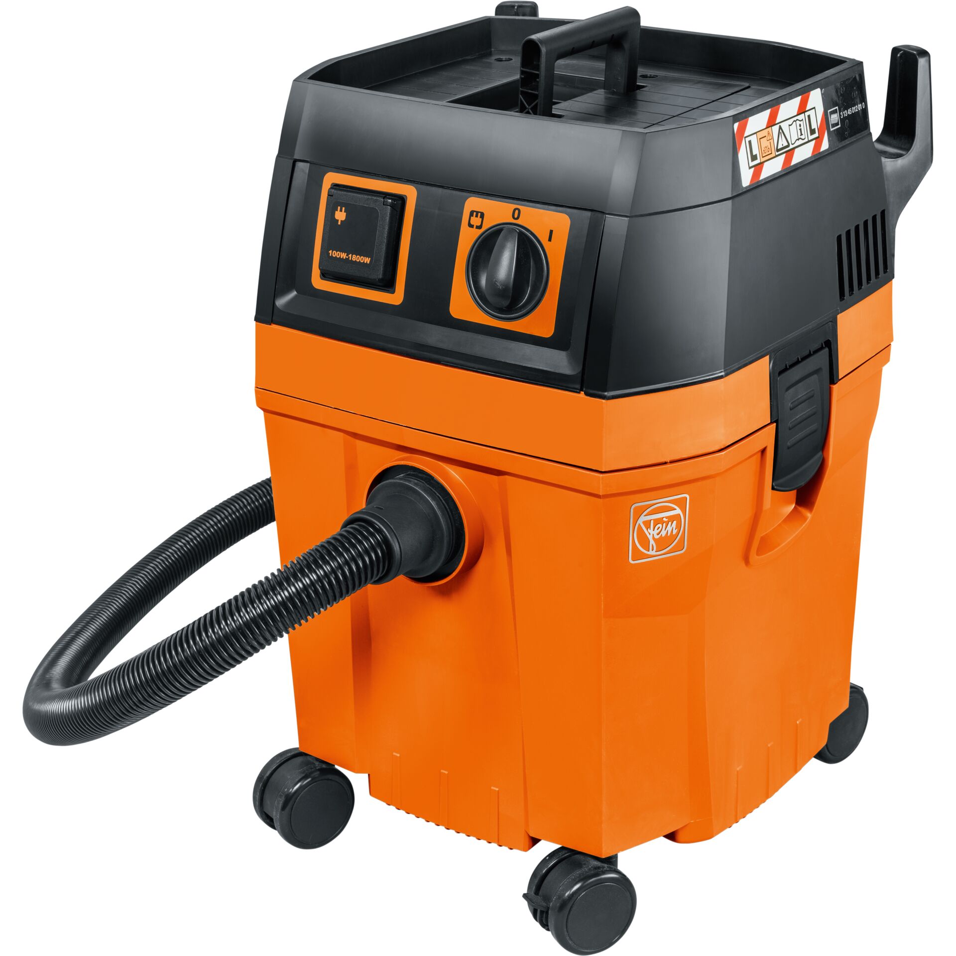 Akkusauger, Kompakt, Orange, Schlauch, Rollen