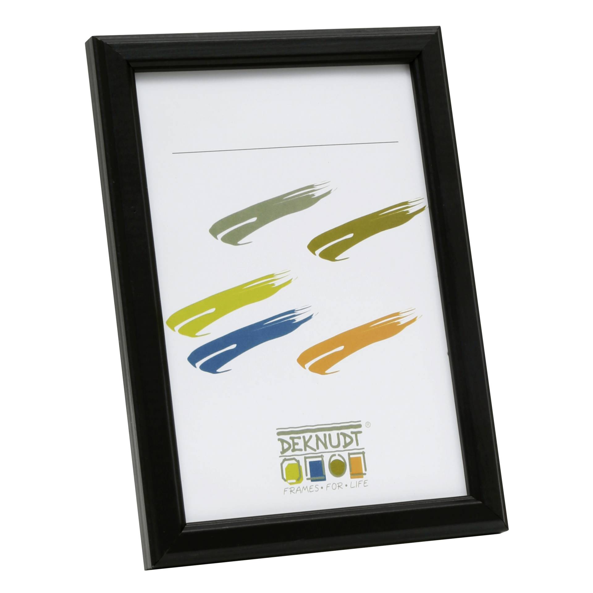 Deknudt S236K2    DIN A4 21x29,7  Wooden Frame in black