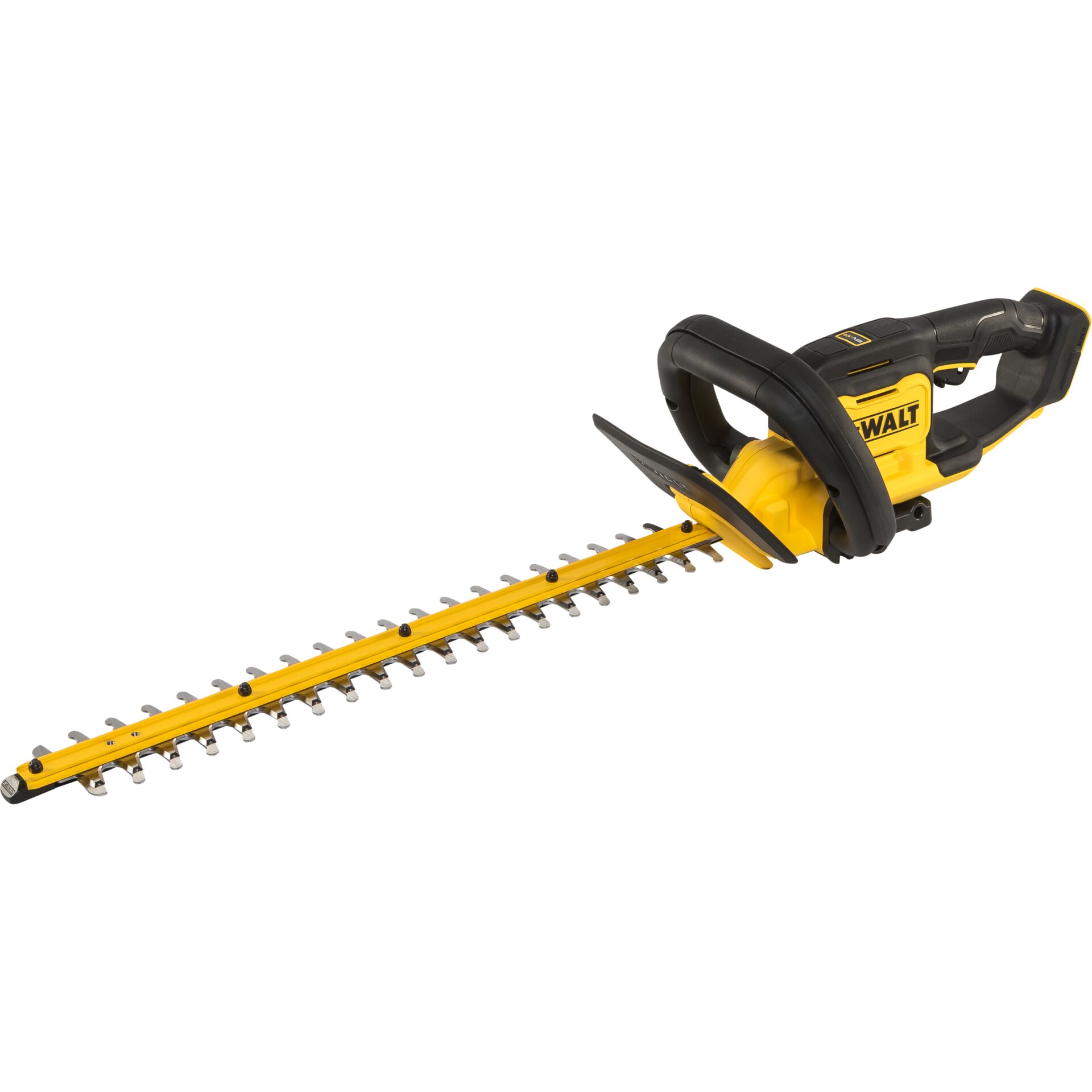 Heckenschere, Elektro-Heckenschere, Schneidwerkzeug, Gelb-Schwarz, Stachelbürsten-Messer