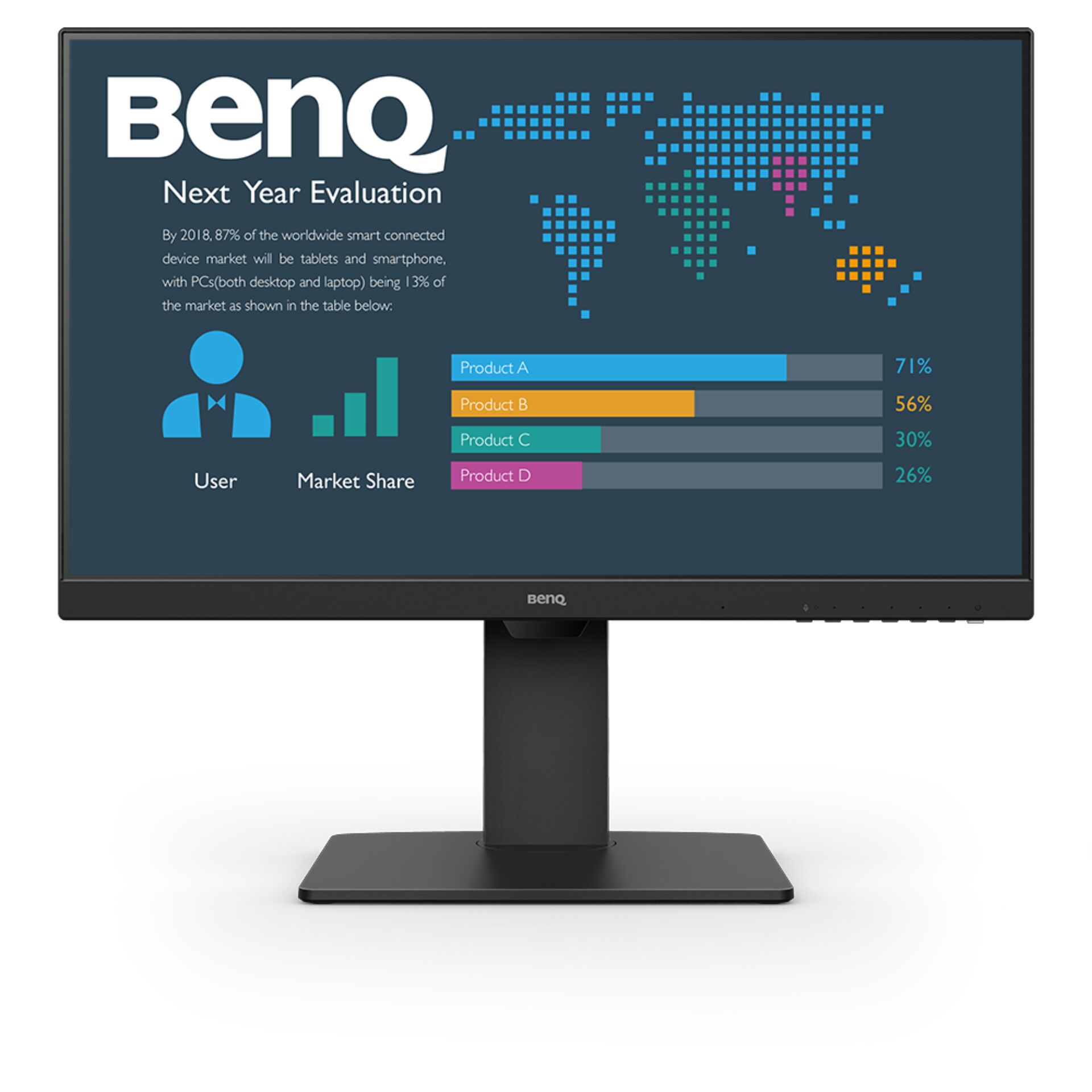monitor, computer monitor, LED, Größe, Stativ