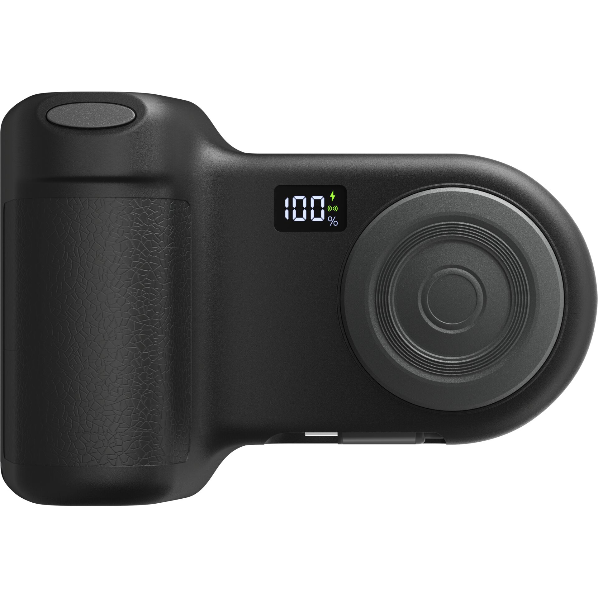 Kamera, Objektiv, Digitale Kamera, Test Akku 100%, Griffläche Muster