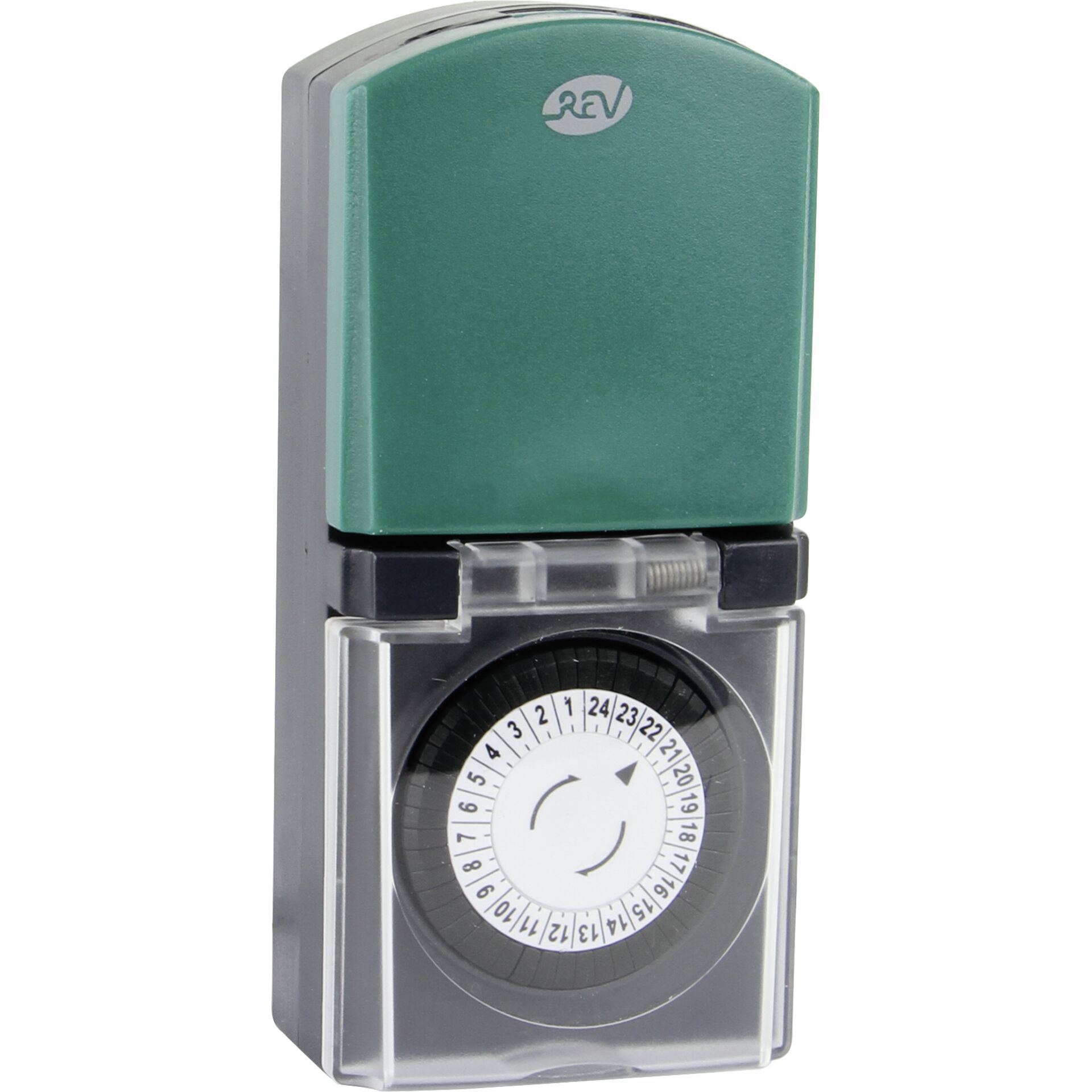 REV timer mechanisch  black/green