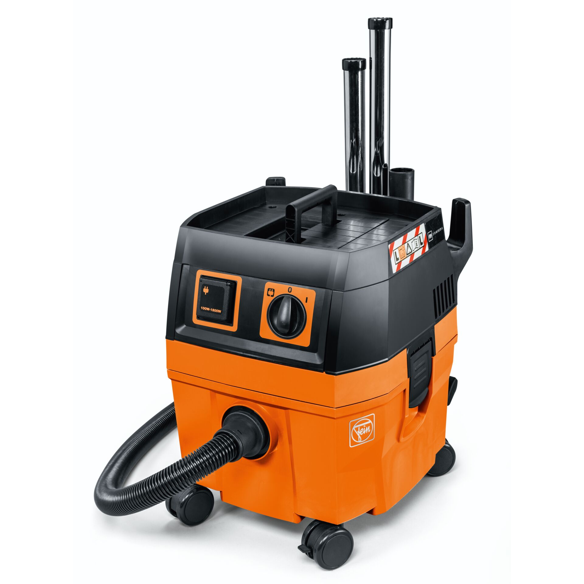 Heißluftreiniger, Profi Staubsauger, Kompakt, Orange, Kabelanschluss