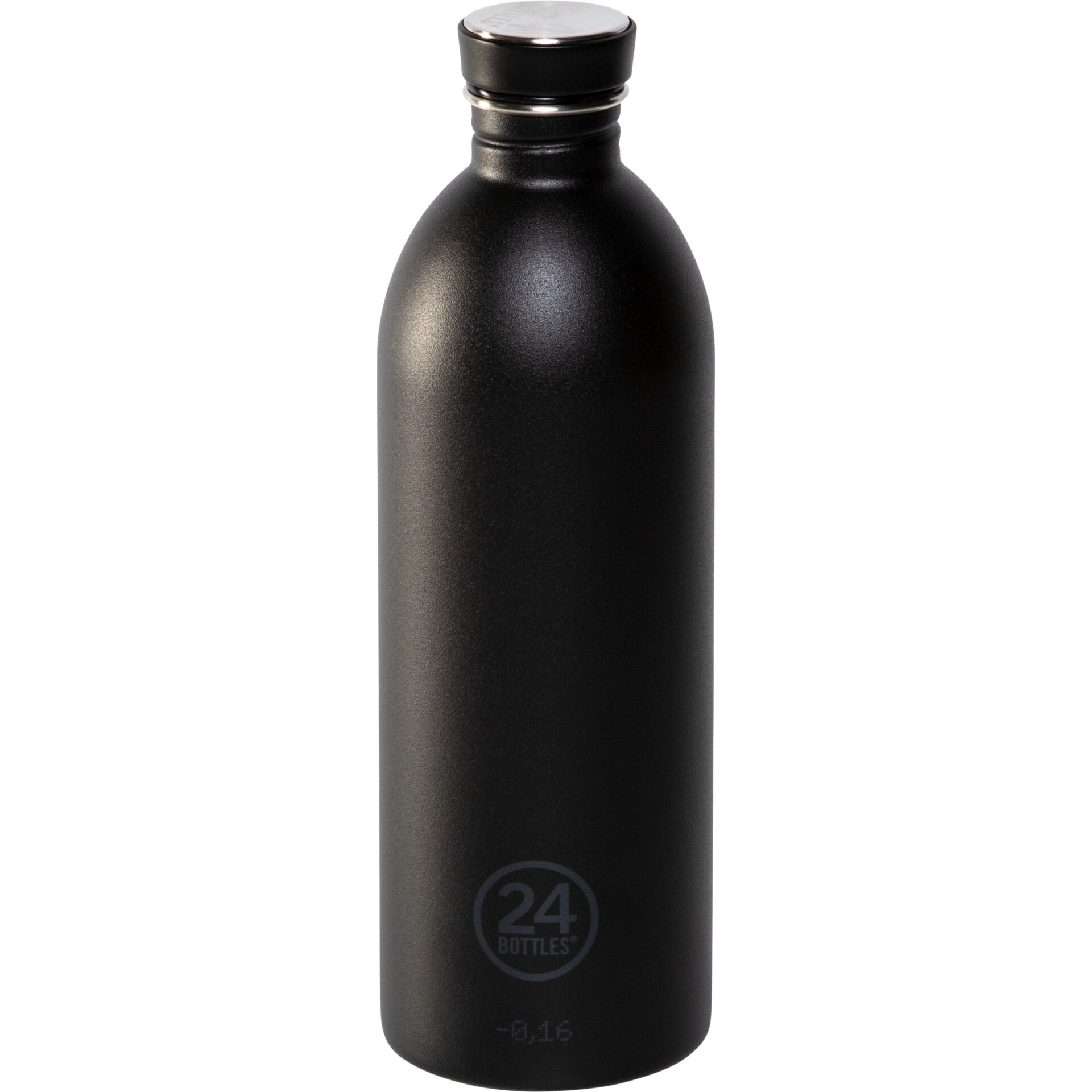 Flasche, Wasserflasche, Metallflasche, schwarze Flasche, 24 Flaschen