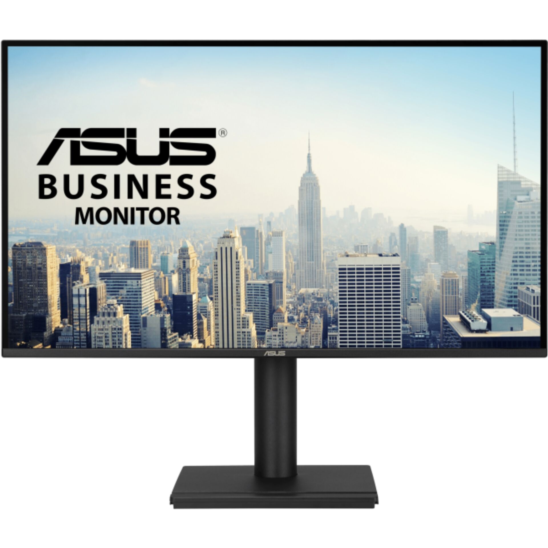 Monitor, Breitbildschirm, Schwarzes Gehäuse, Standfuß, Büromonitor