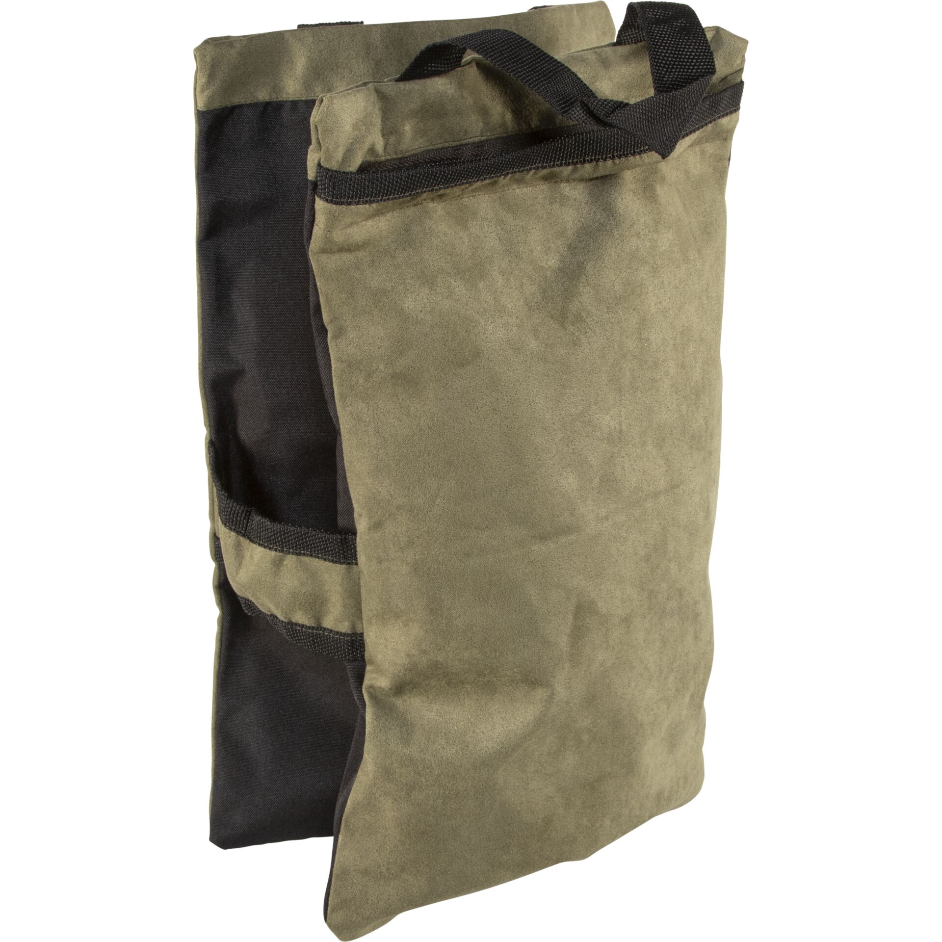 Tasche, Rucksack, Tasche mit Griffen, Khaki-Grün, Seitentaschen