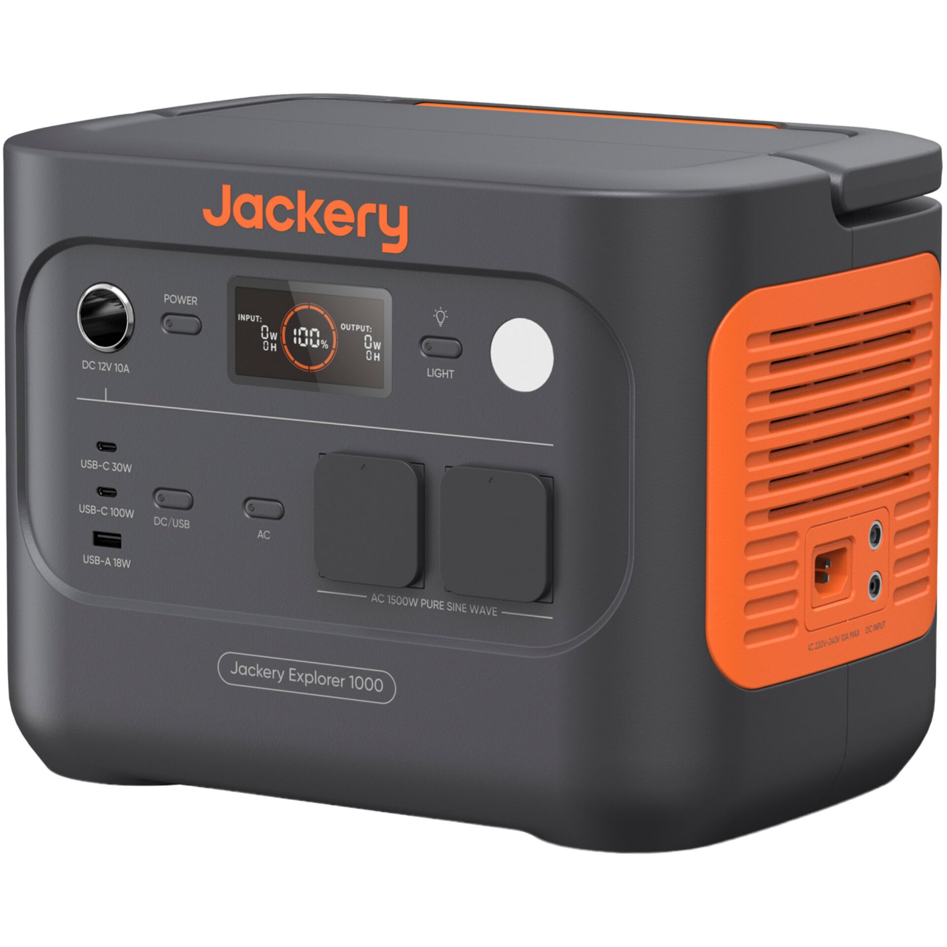 Powerbank, USB-Anschluss, AC-Ausgang, Digitalanzeige, Tragbarkeit