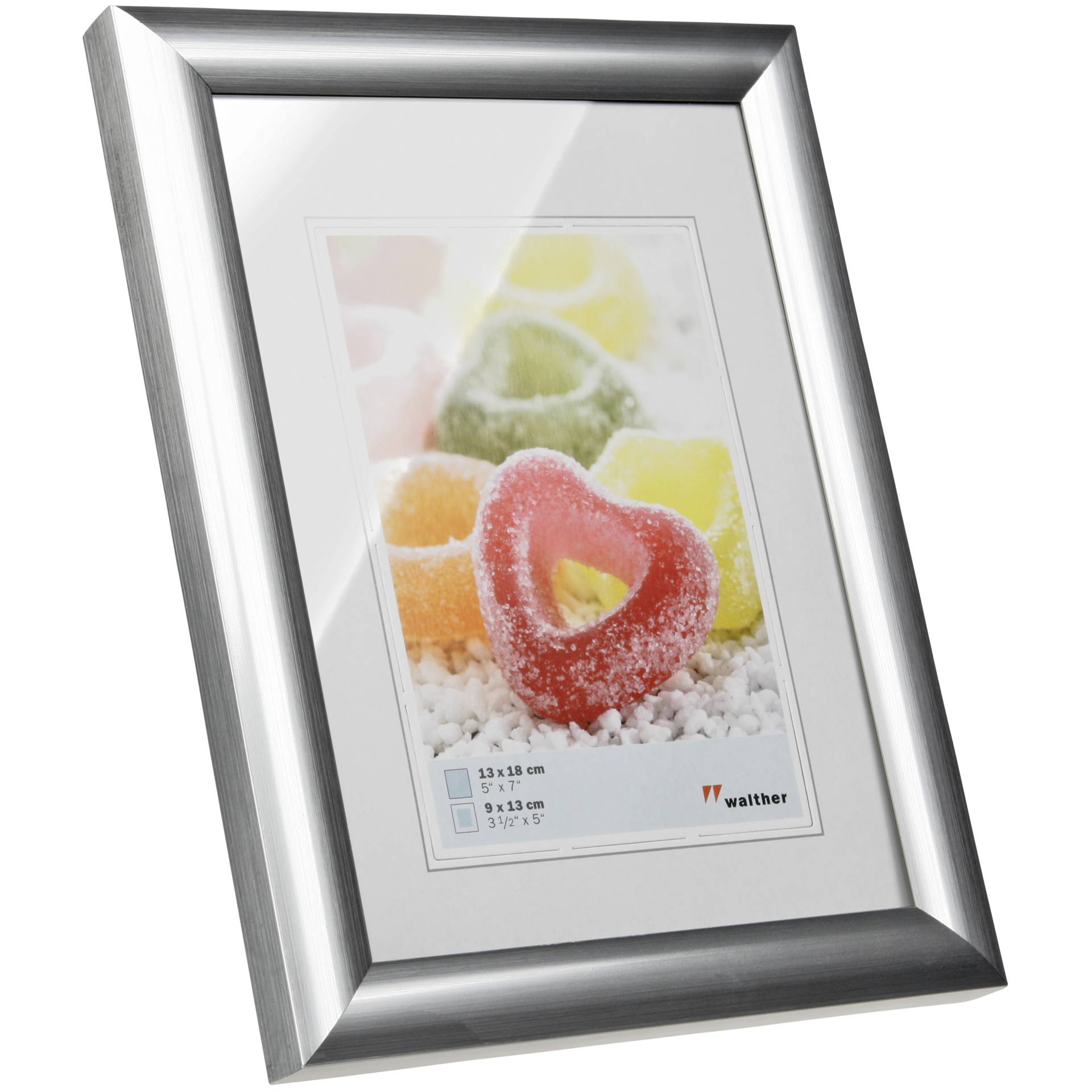 Walther Trendstyle silver 13x18  Resin KP318S