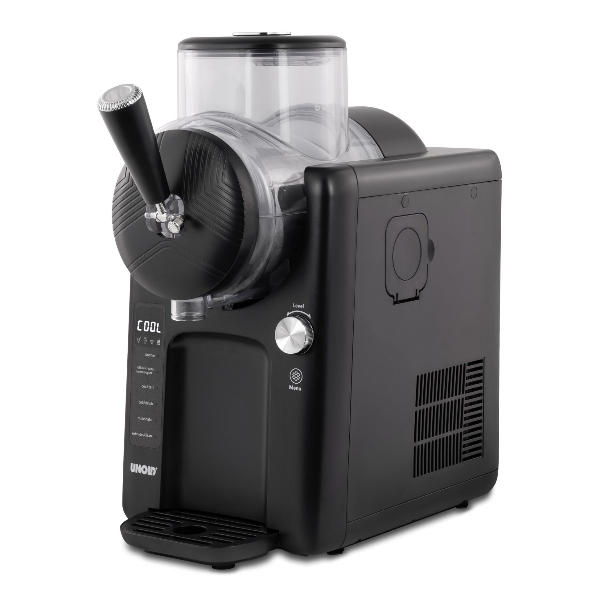 Espresso-Maschine, Kaffeezubereitung, Getränkemaschine, Milchaufschäumer, Schwarz