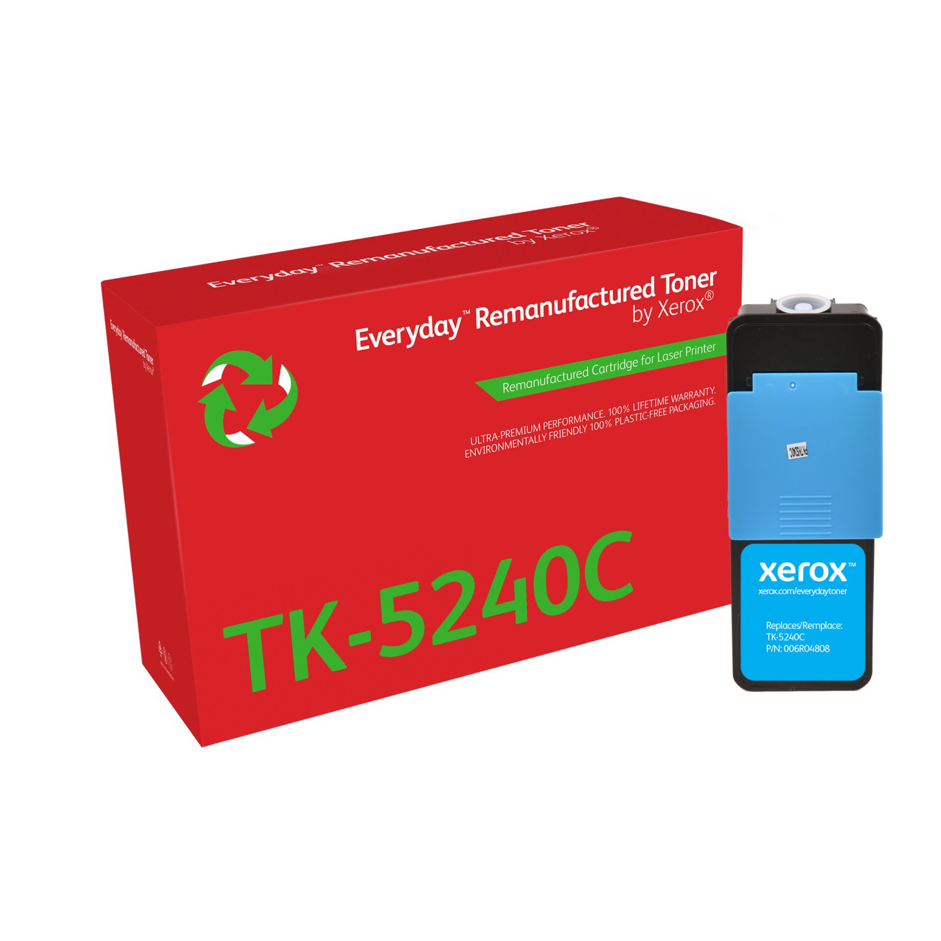 Toner, Kassette, TK-5240C, Remanufactured, Laser-Drucker