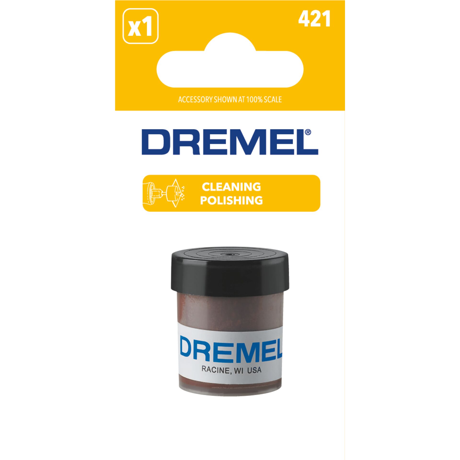 Dremel, Reinigungs-Politur, Polierpaste, Racine WI, Zubehör