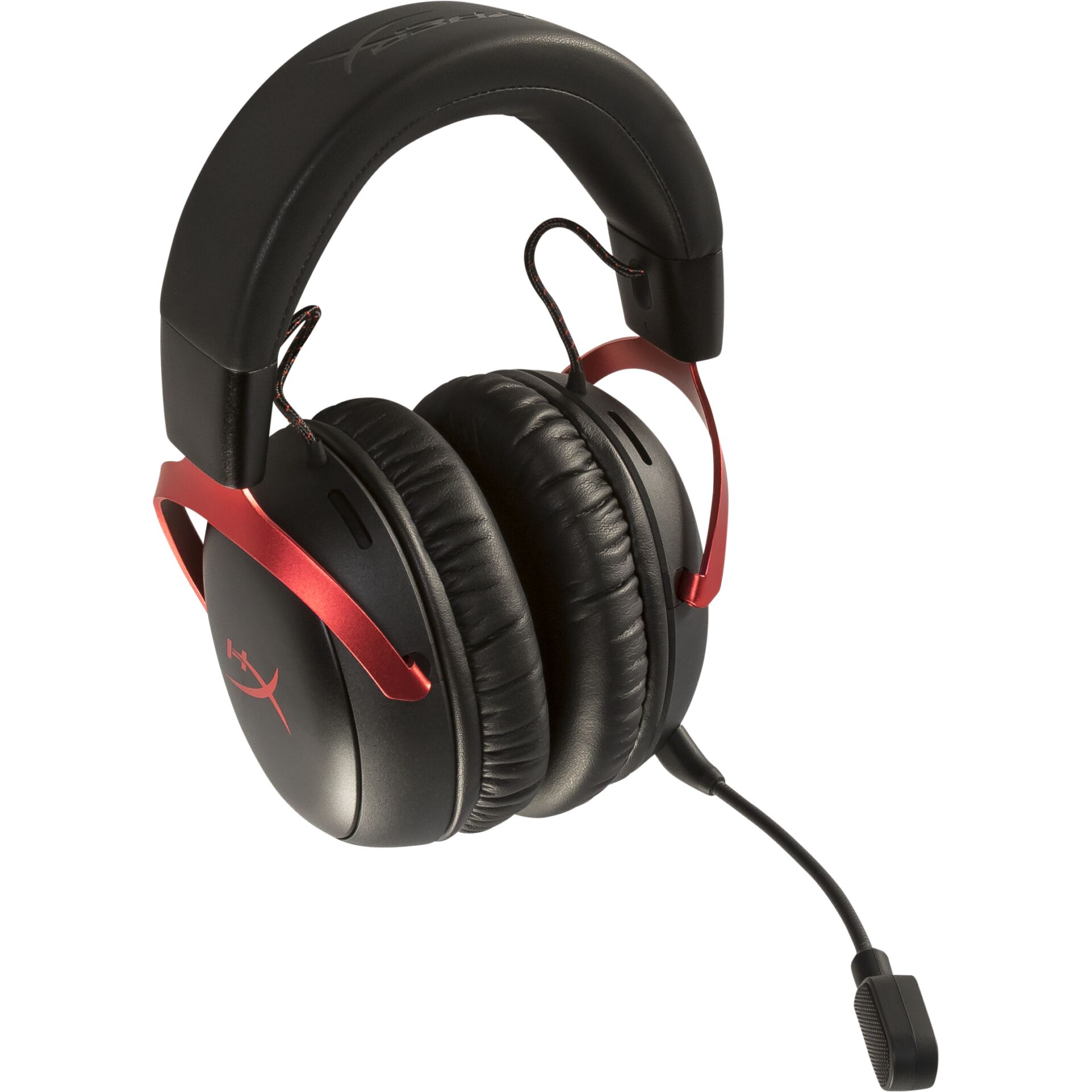 Kopfhörer, Over-Ear, Headset, Kabelgebunden, Rot