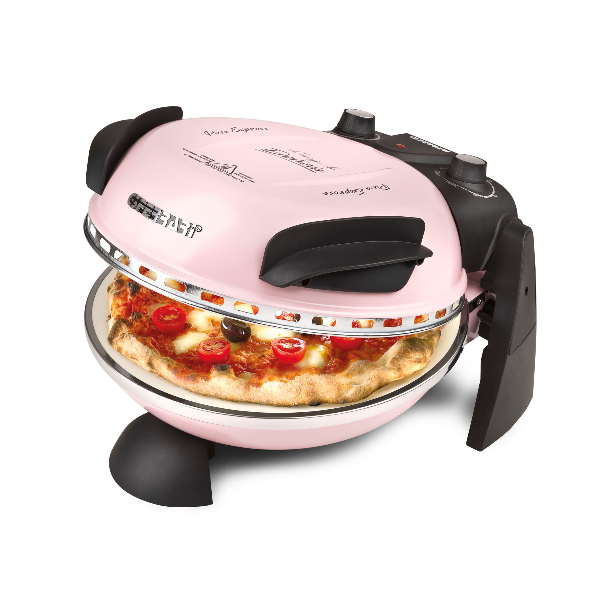 Pizzaofen, Mini Ofen, Rosa Farbtöne, Pizza, Küchengerät