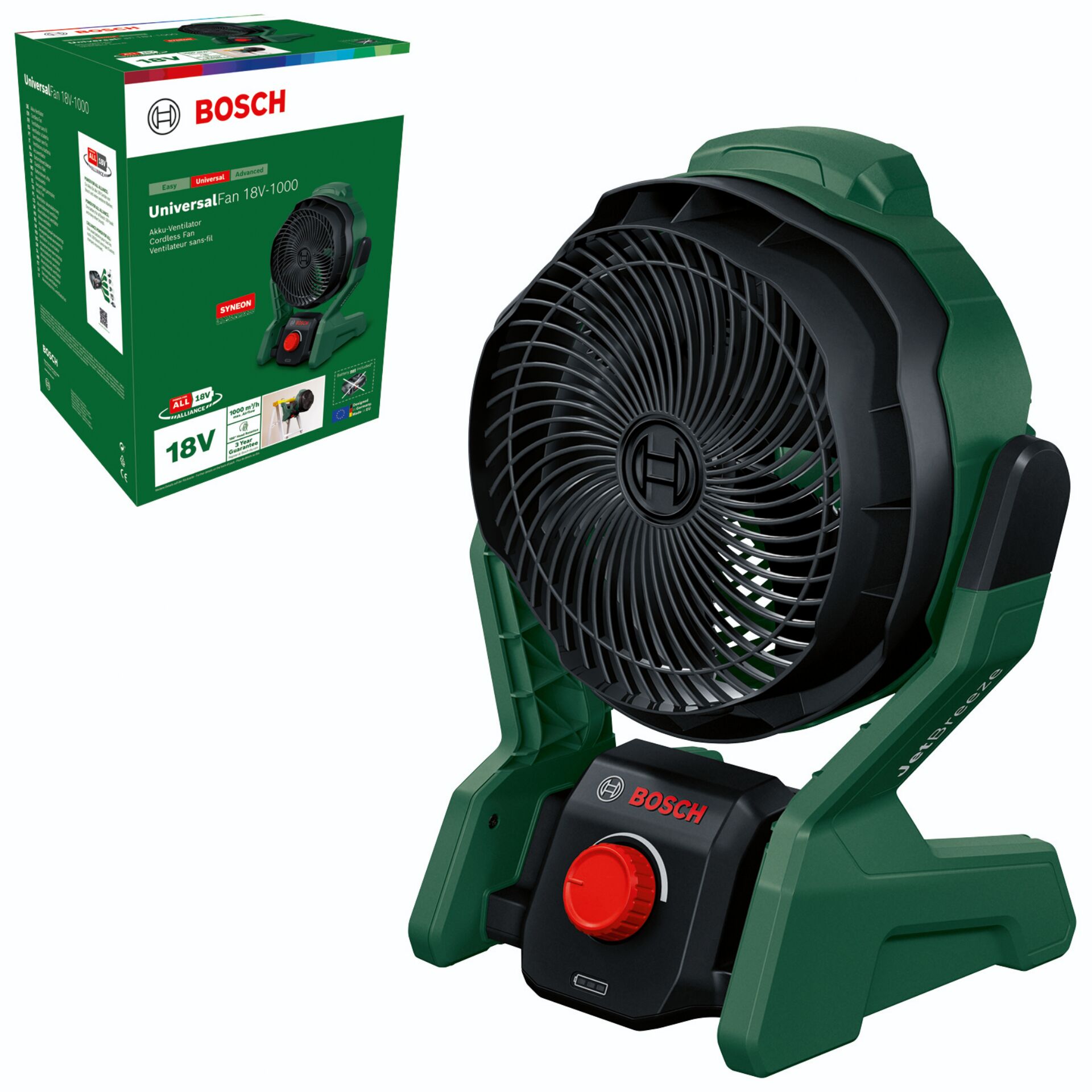 Ventilator, Stativventilator, 18V, Akku-Ventilator, Bosch?