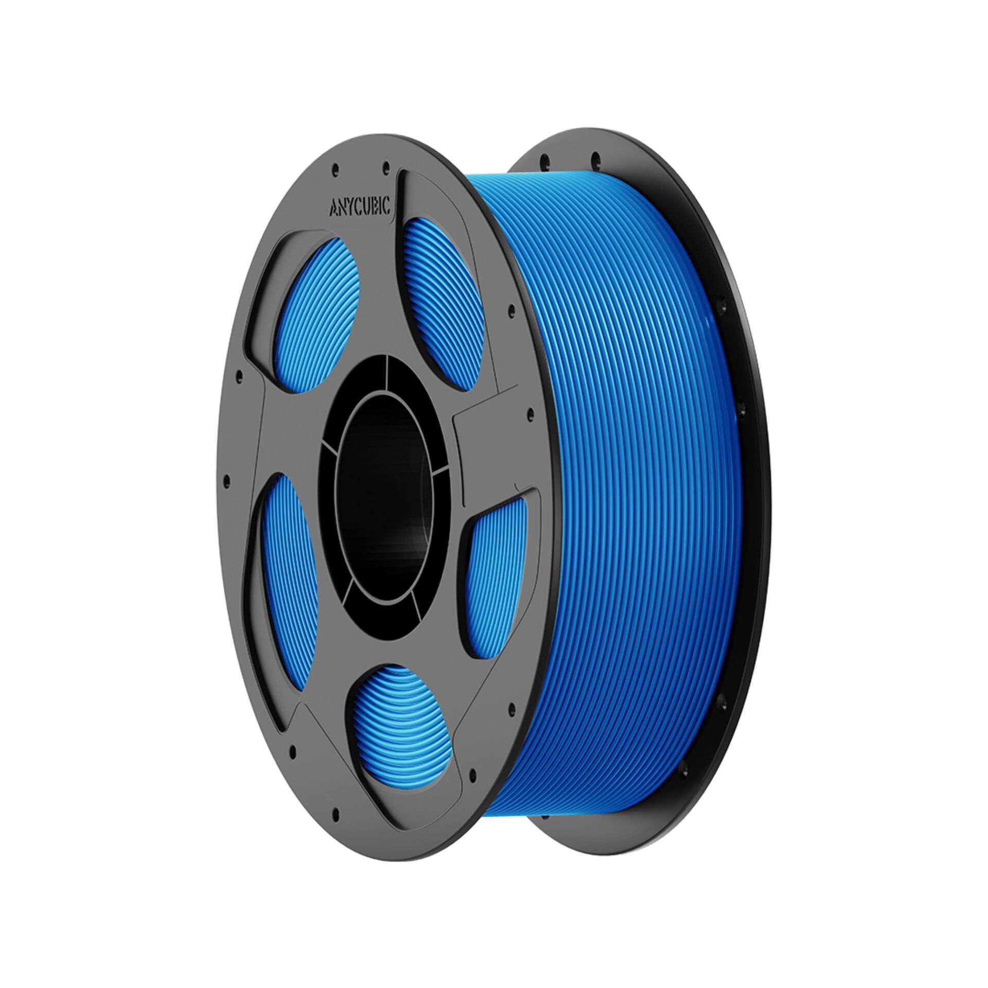 3D-Druck-Filament, PLA-Filament, Blaues-Filament, Spule, Filamenten-Spule