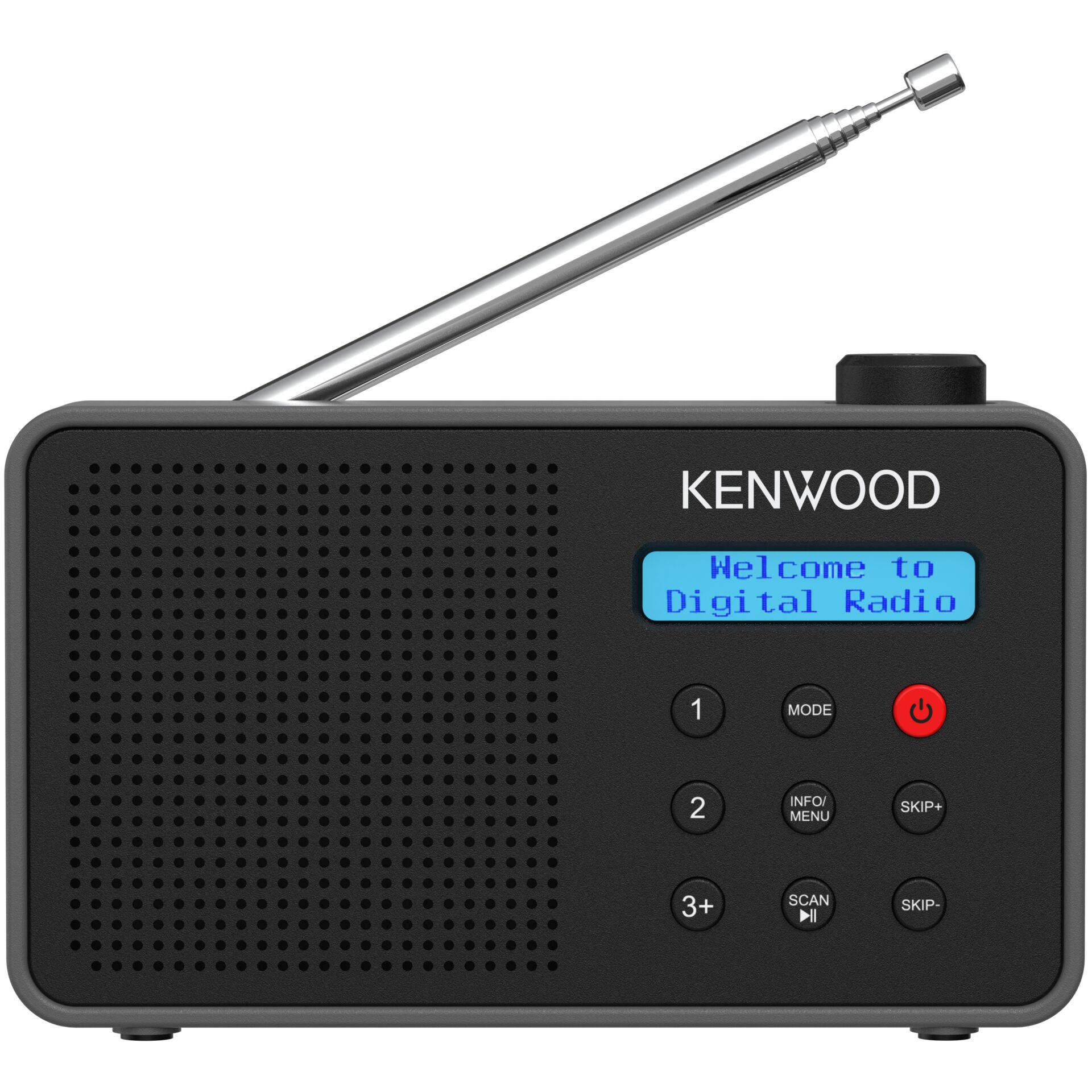 radio, digitaler radio, antenne, knöpfe, bedienfeld