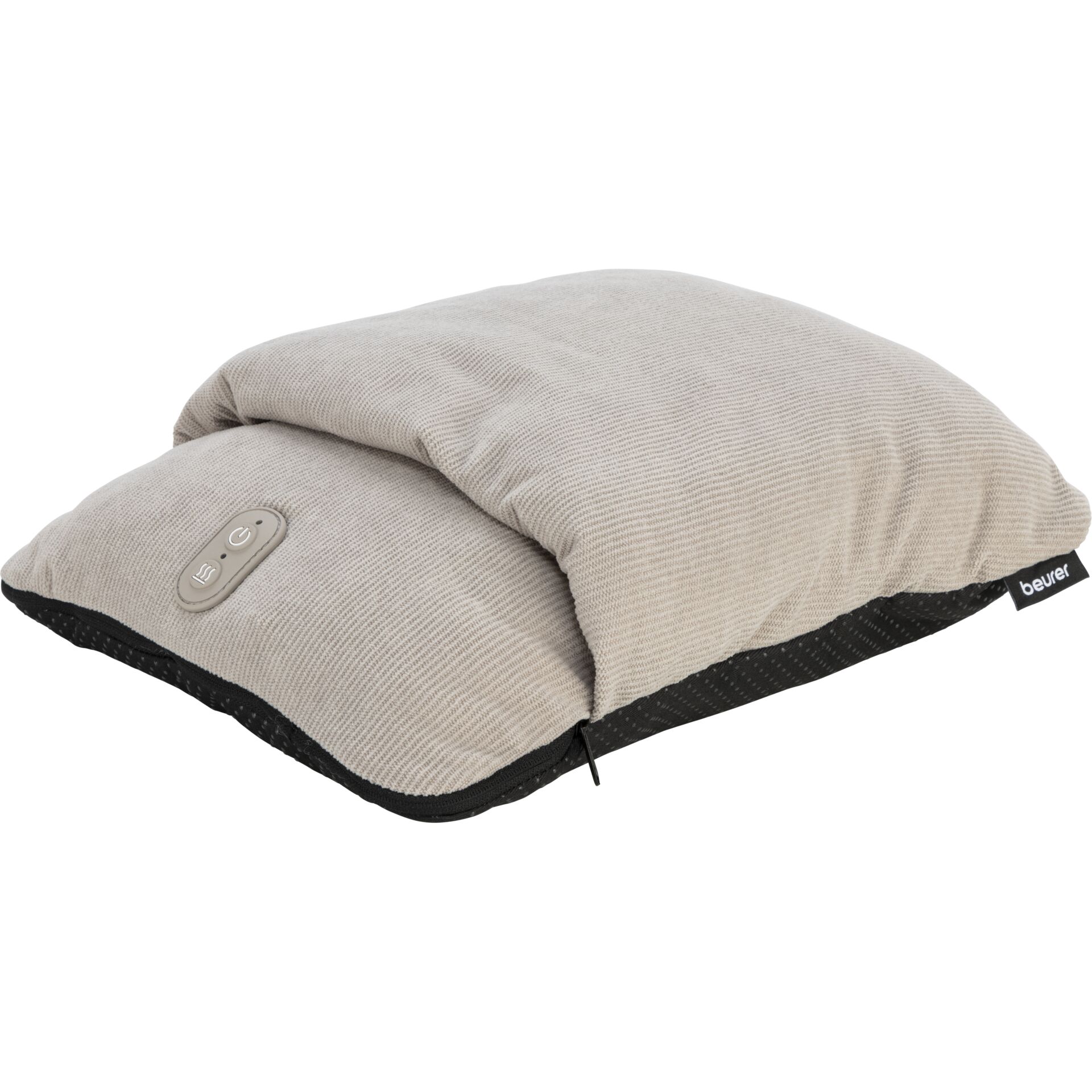 Kissen, Nackenstütze, Beige, Bezug, Heizdecke