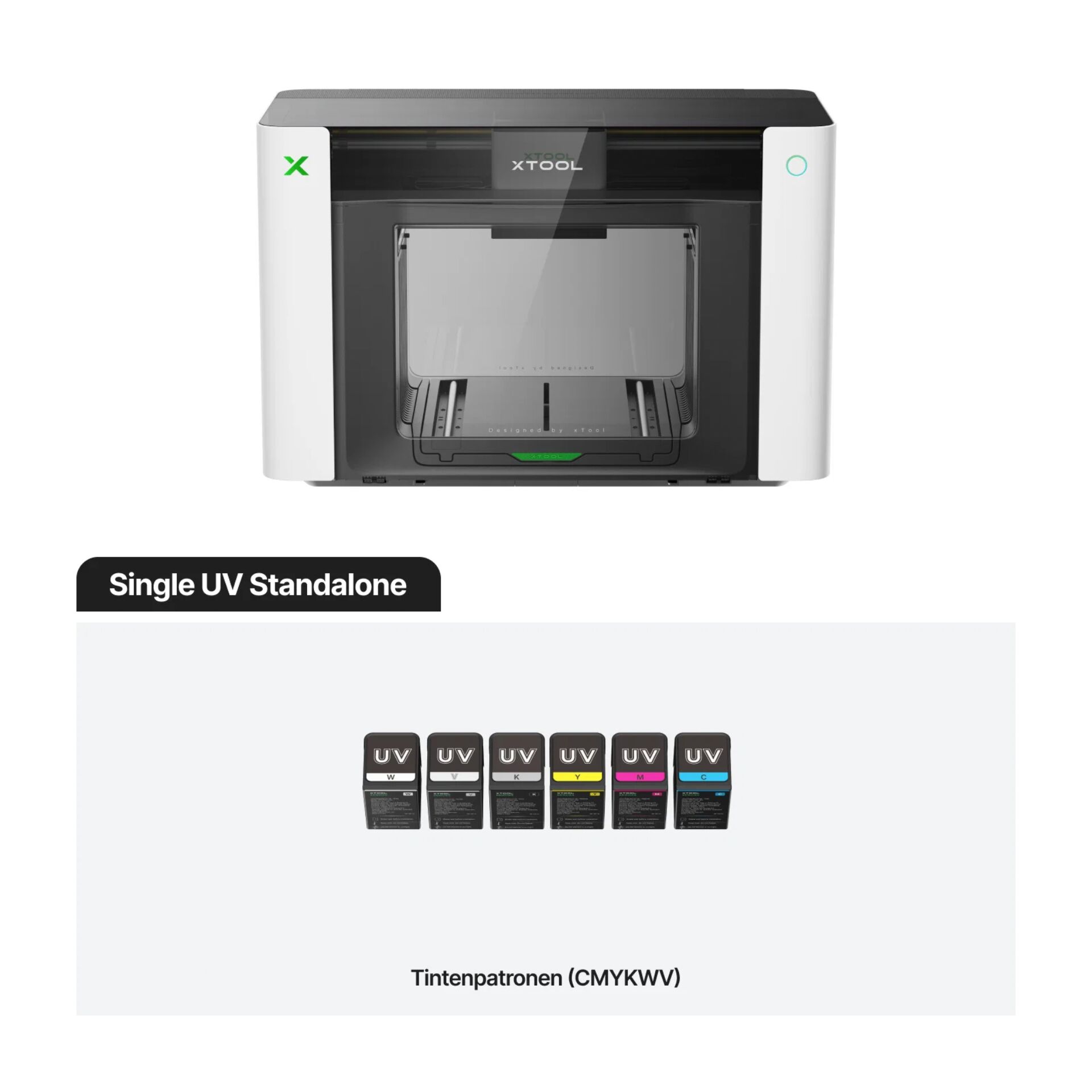 UV-Drucker, Drucker, Tintenpatronen, CMYK, Standalone