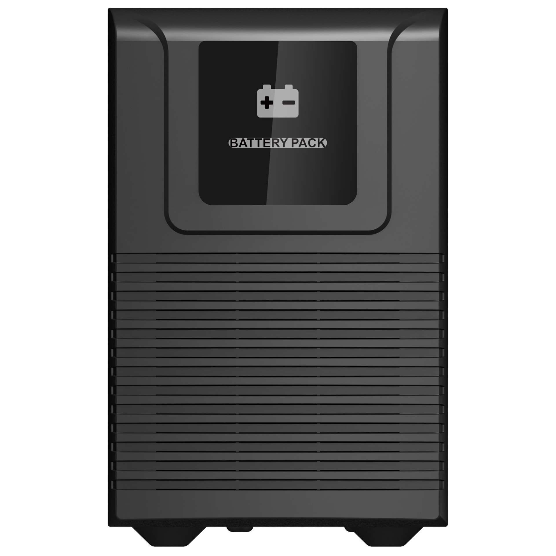 Batteriepaket, Batterie, Schwarz, Kühlrippen, Gerätegröße
