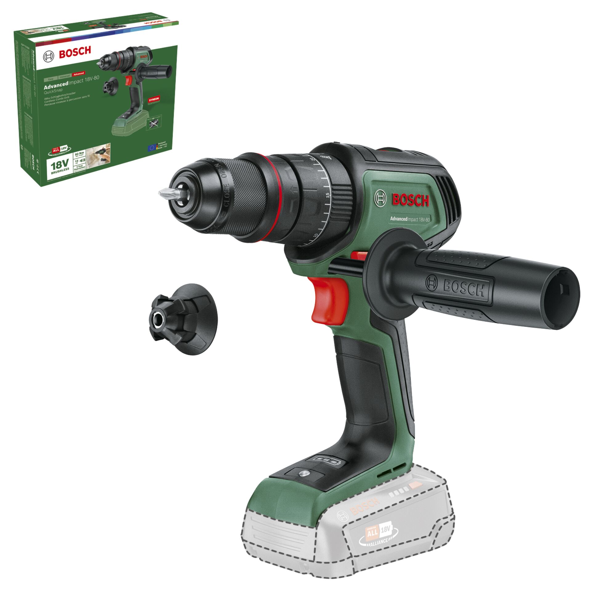 Akkuschrauber, Schlagbohrschrauber, 18V, Bosch, Kassette?