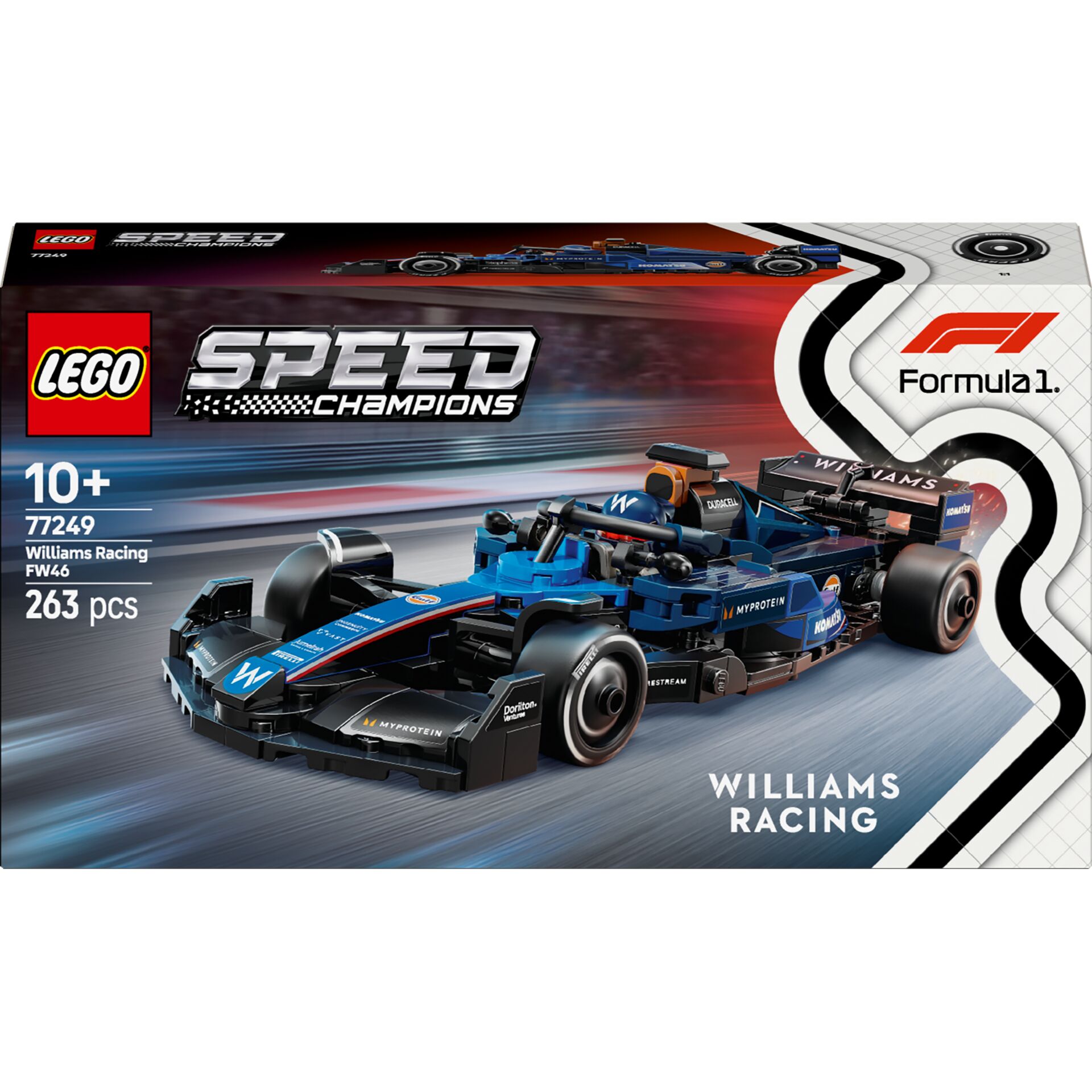 Lego, Speed Champions, Formel 1, Rennauto, Williams Racing