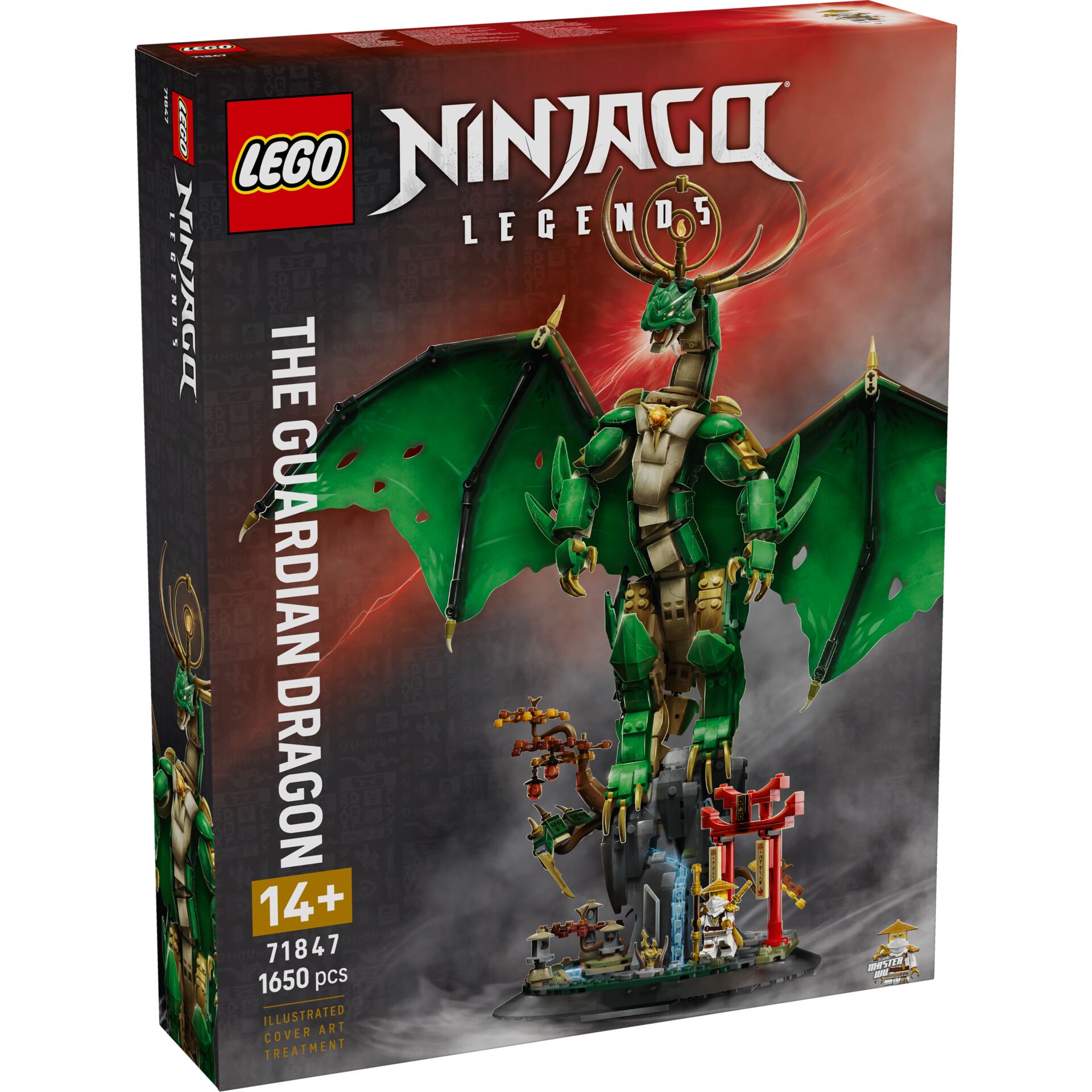 Ninjago, Legends, Drache, Grüner Drachen, Set 1650 Teile