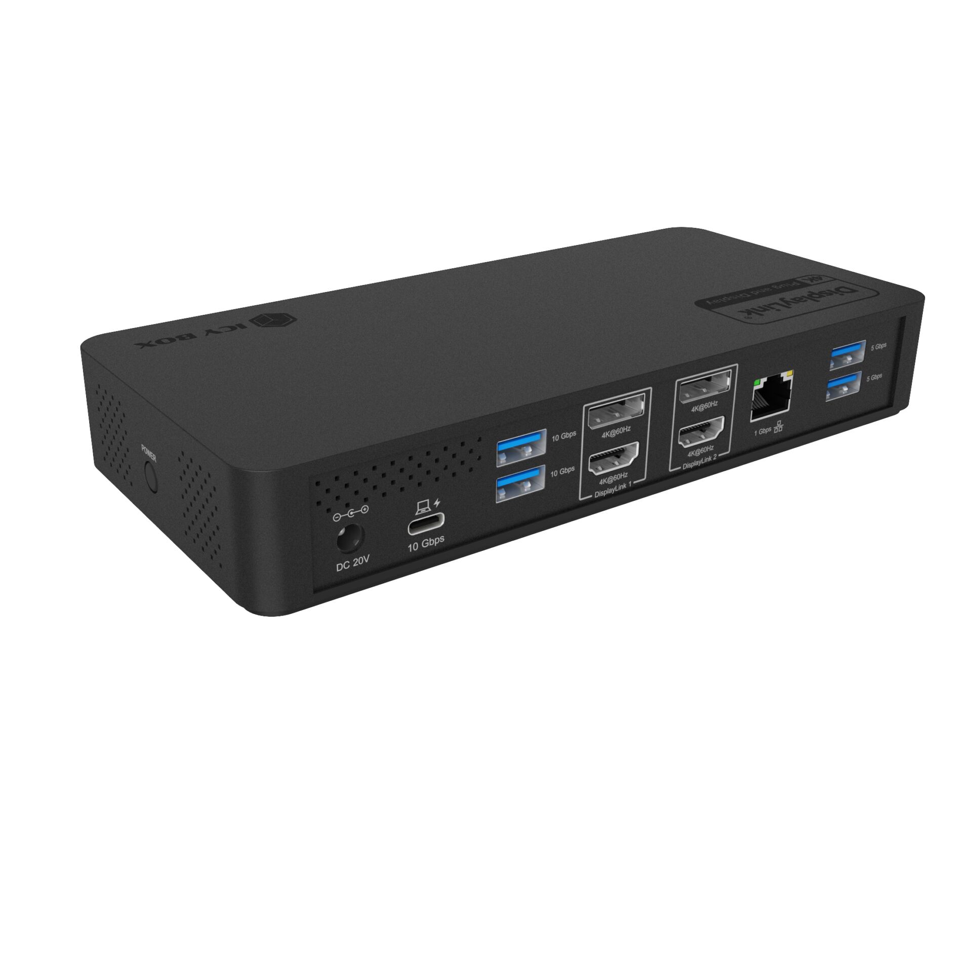 Netzwerk-Switch, 8-Port, USB-C? none, Rackmontage? nein, Power DC 20V