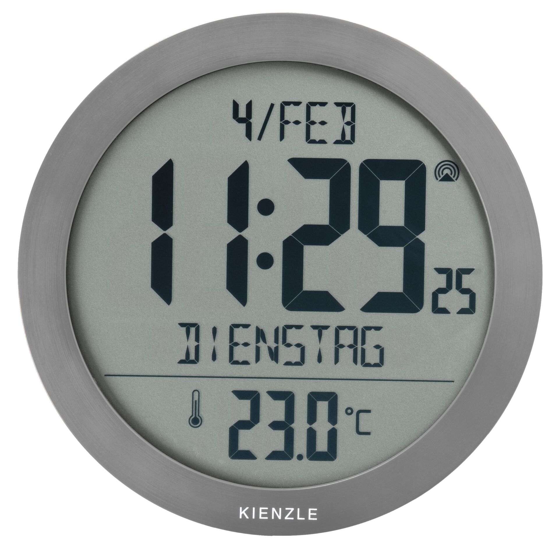 digitaluhr, thermometer, wecker, runder uhr, LED-anzeige
