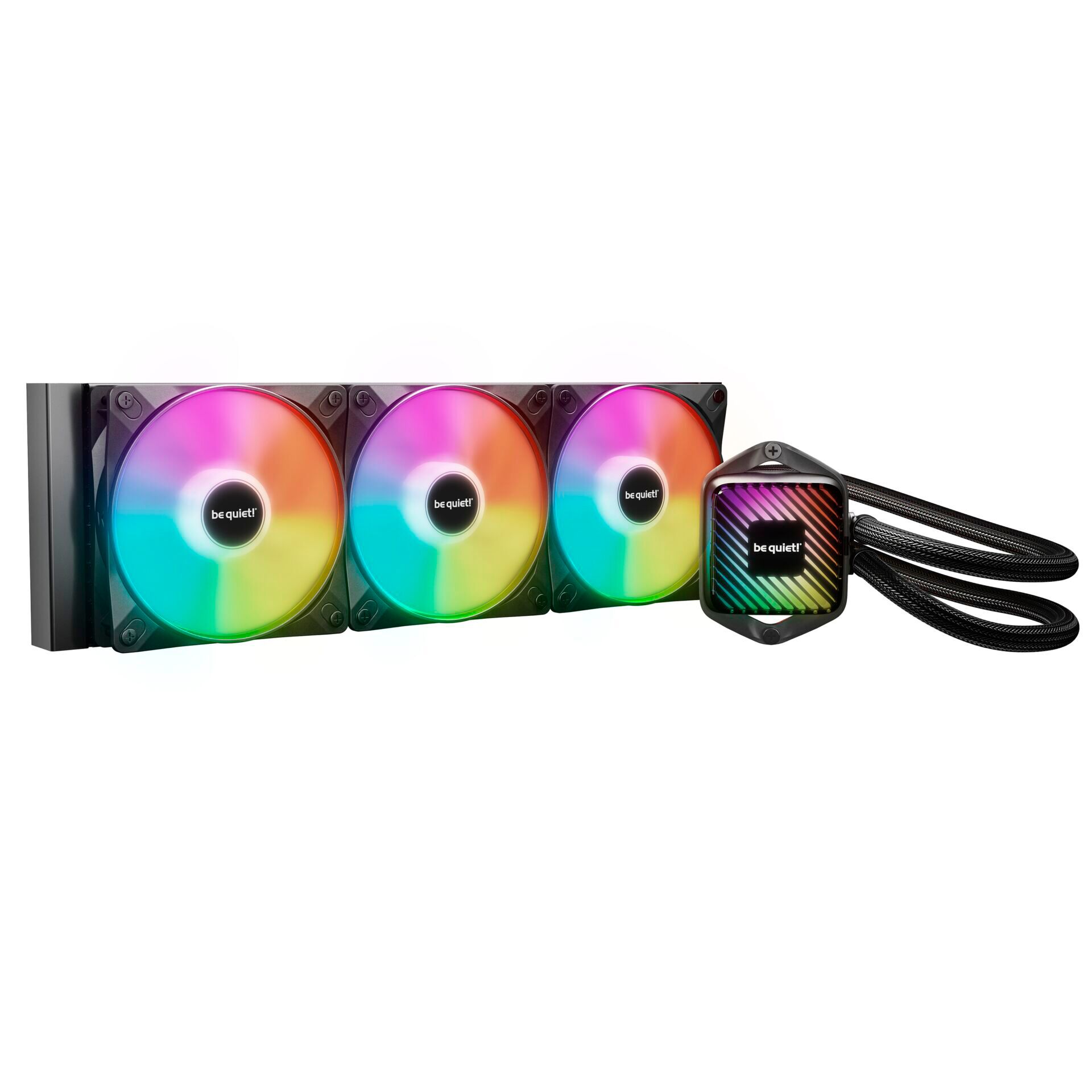 RGB-Lüfter, CPU-Kühler, ARGB, Wasserkühlung, Dreifach-Lüfter