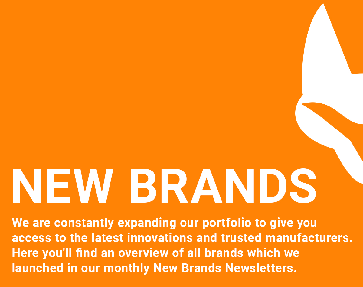orange Hintergrund, Logo, Markentext, Neue Marken, Banner