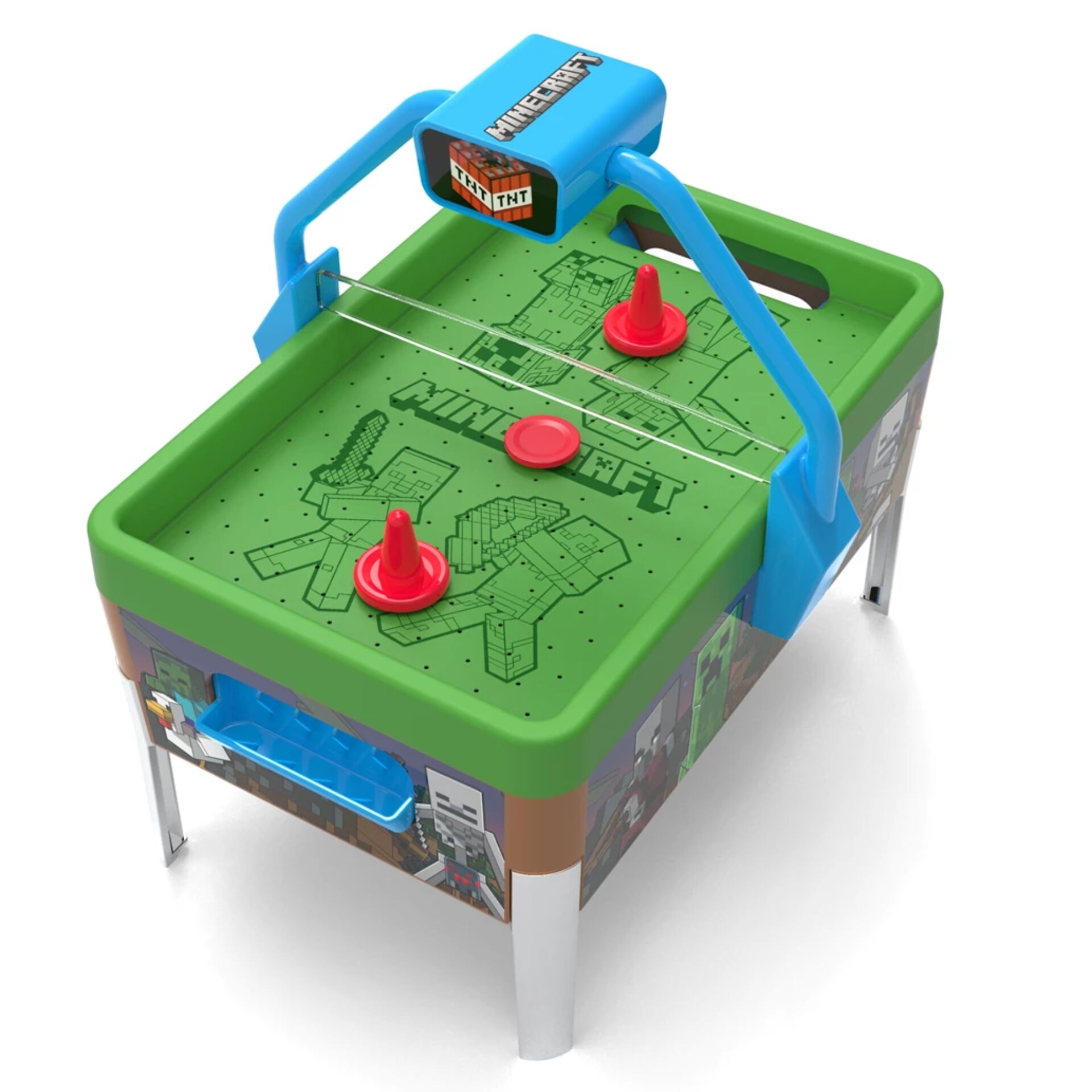 Tischkicker, Mini-Tisch, Spielgerät, Tischfußball, Minecraft