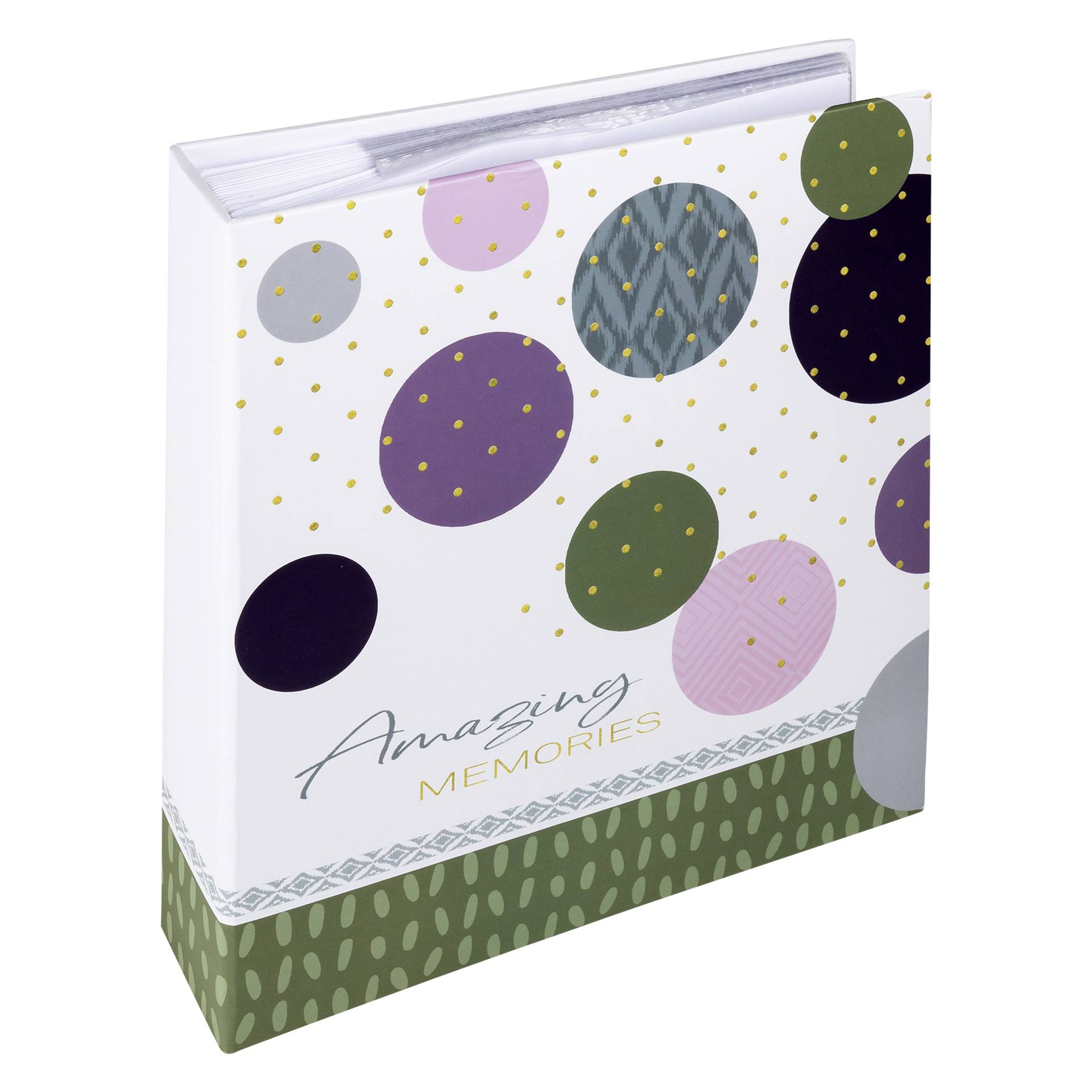 Walther Amazing Memories green  13x18 200 Photos Memo ME487A