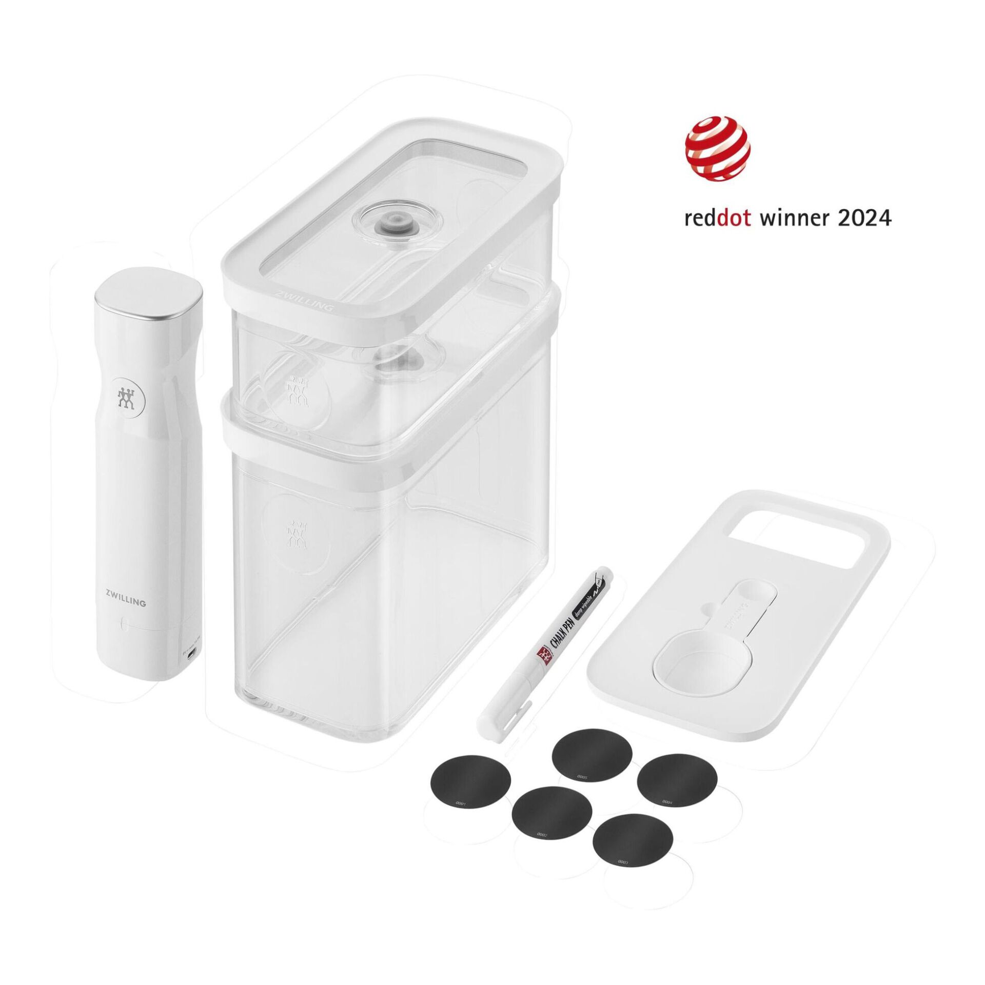 Vakuum-Aufbewahrungsboxen, Kunststoff, transparent, Vakuumpumpe, luftdichter Deckel