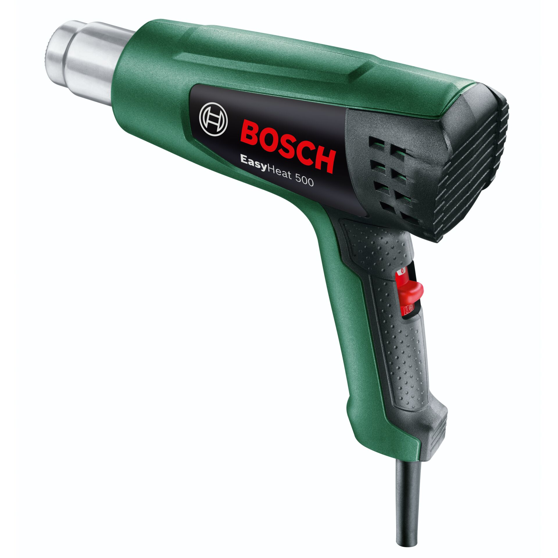 Heißluftpistole, Bosch, EasyHeat 500, Kaltluftheißluft, Grüne Farbe