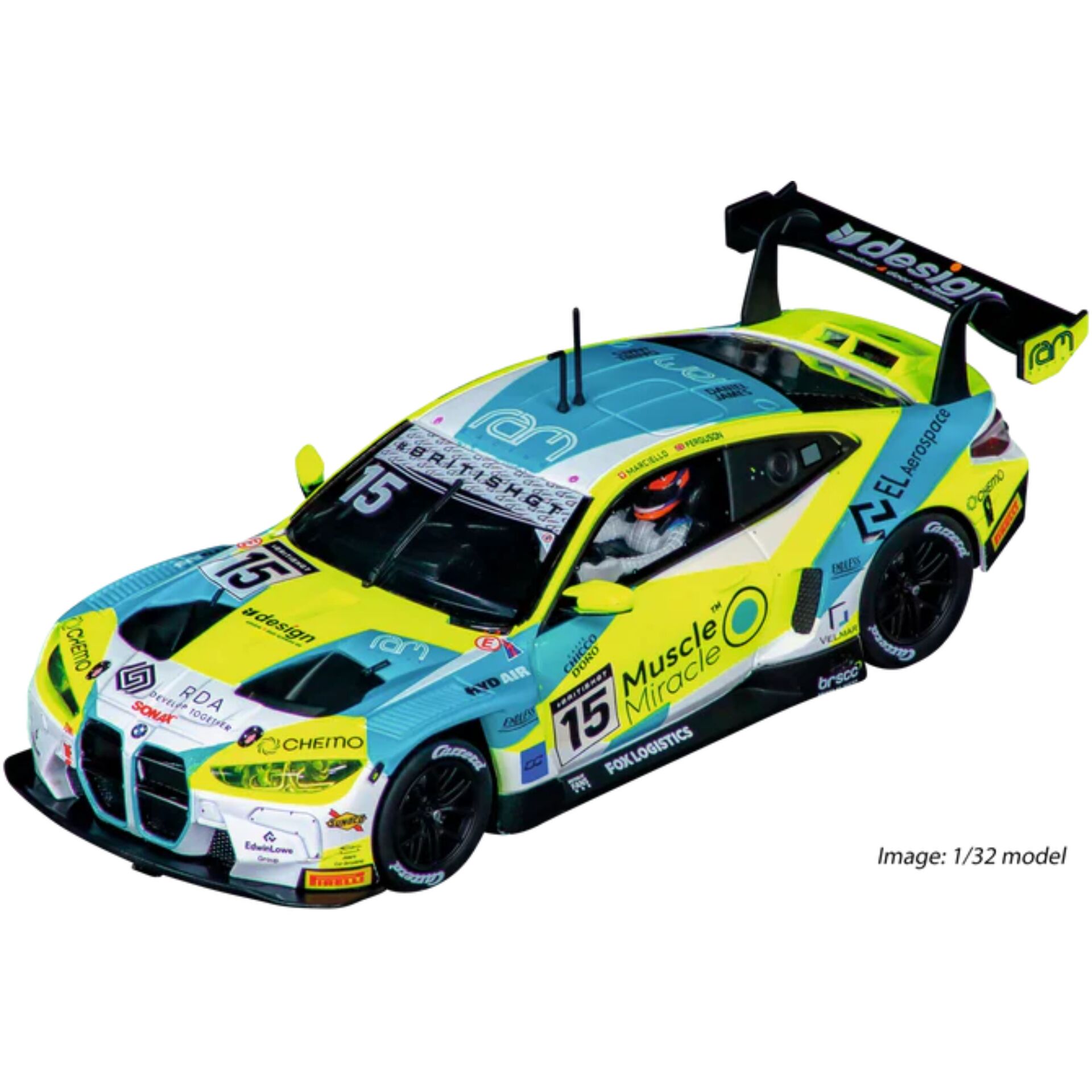 Rennwagen, Sportwagen, Racing-Design, Gelb Blau, Spoiler