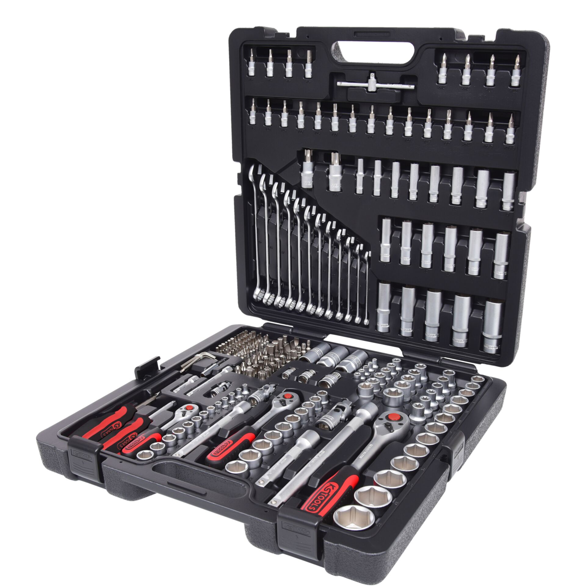 KS Tools 1/4"+3/8"+1/2 Socket  Wrench-Set 216-pieces 917.0216