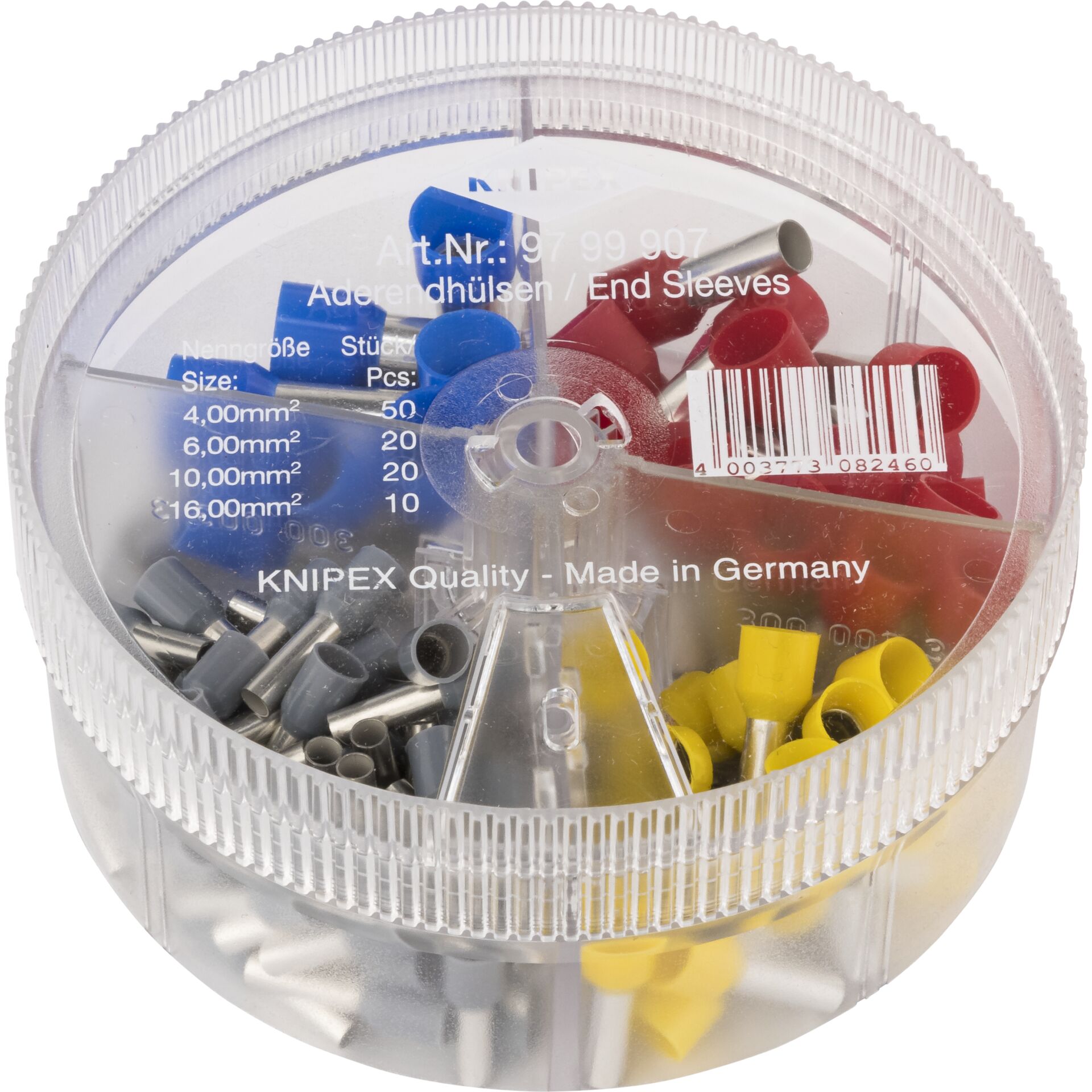KNIPEX Assortment insulated  wire ferrules