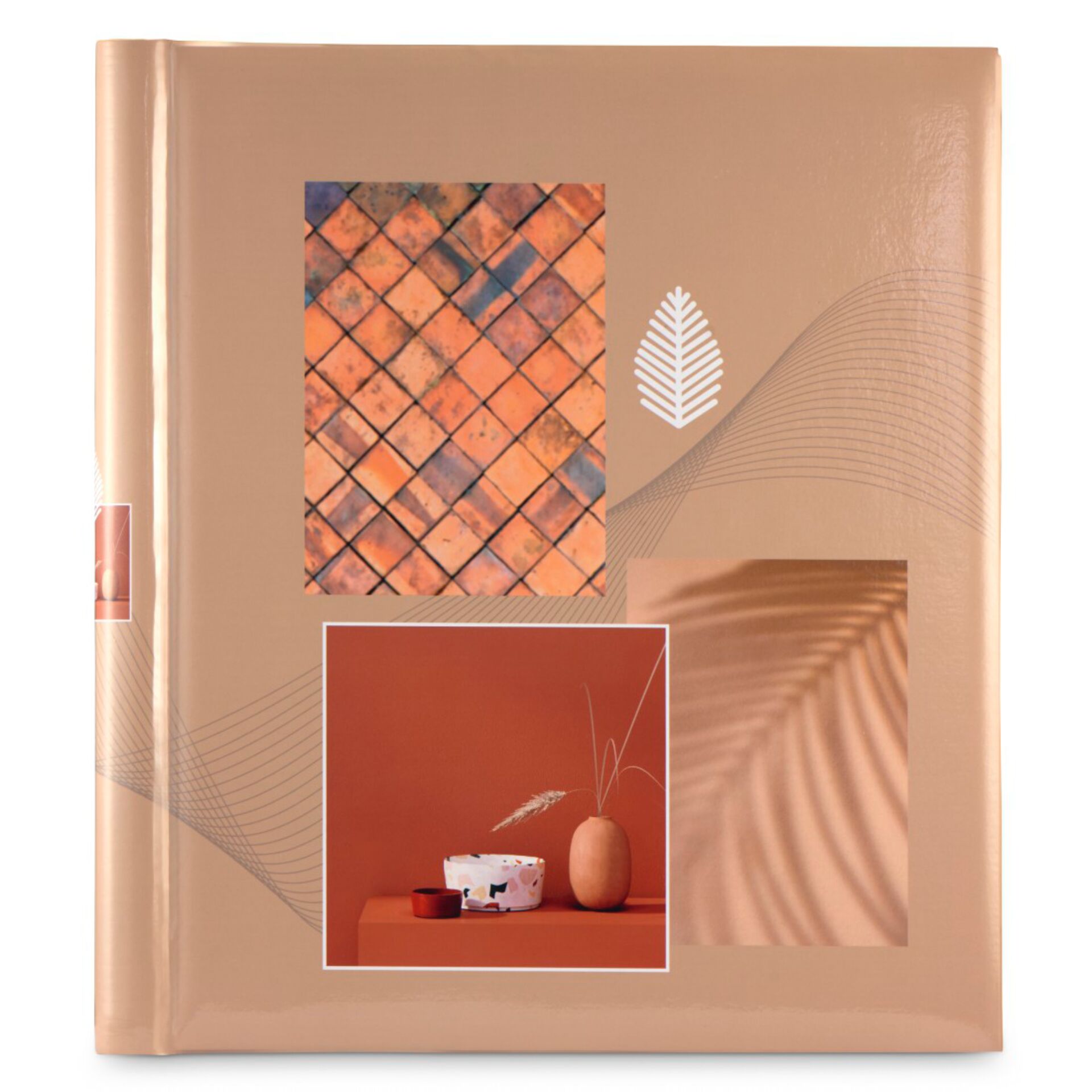 Hama "Singo II" 20 Pages 28x31  self-adhesive Terracotta 7638