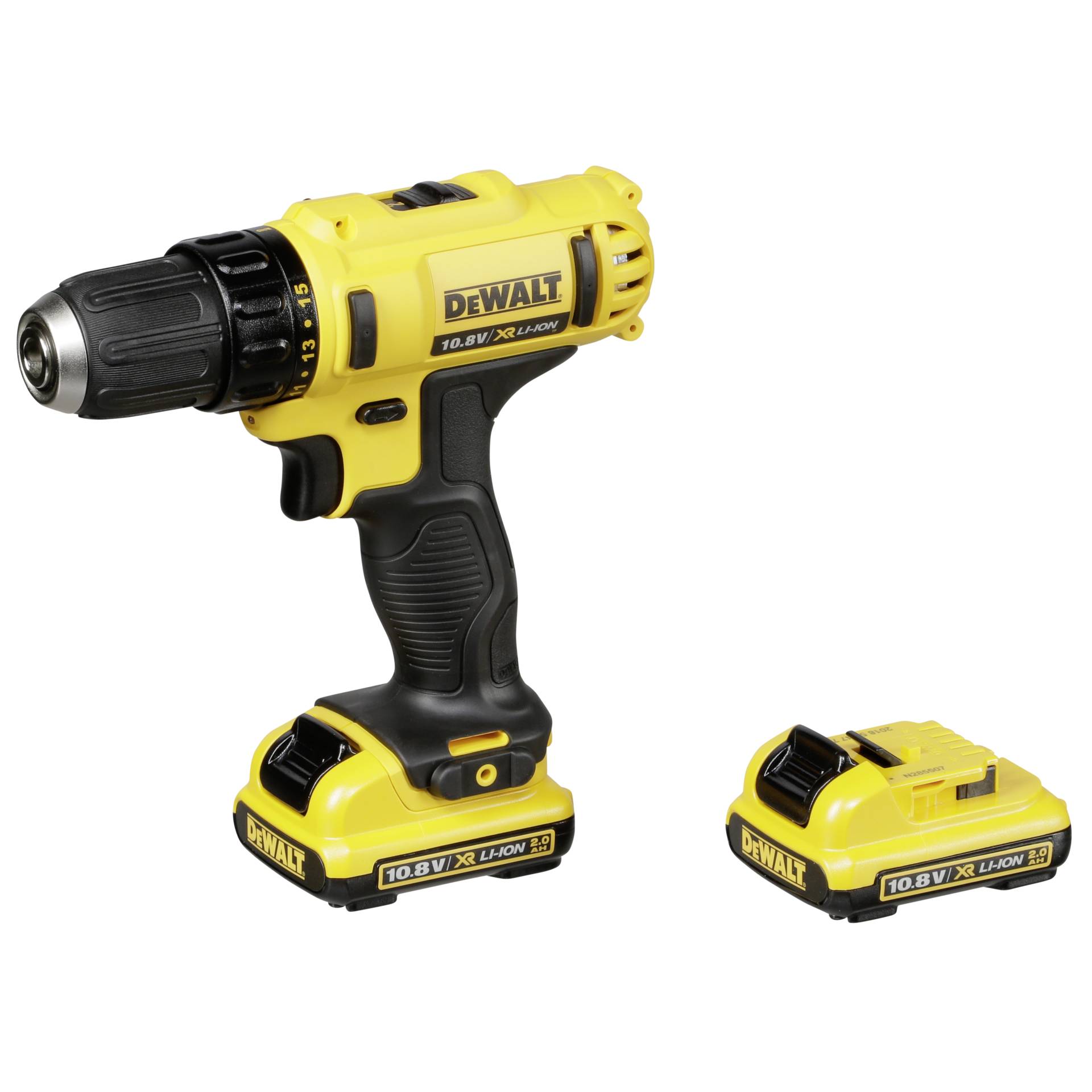 DeWalt DCD710D2-QW 10,8V 2x 2 Ah  Cordless Drill Driver + Case