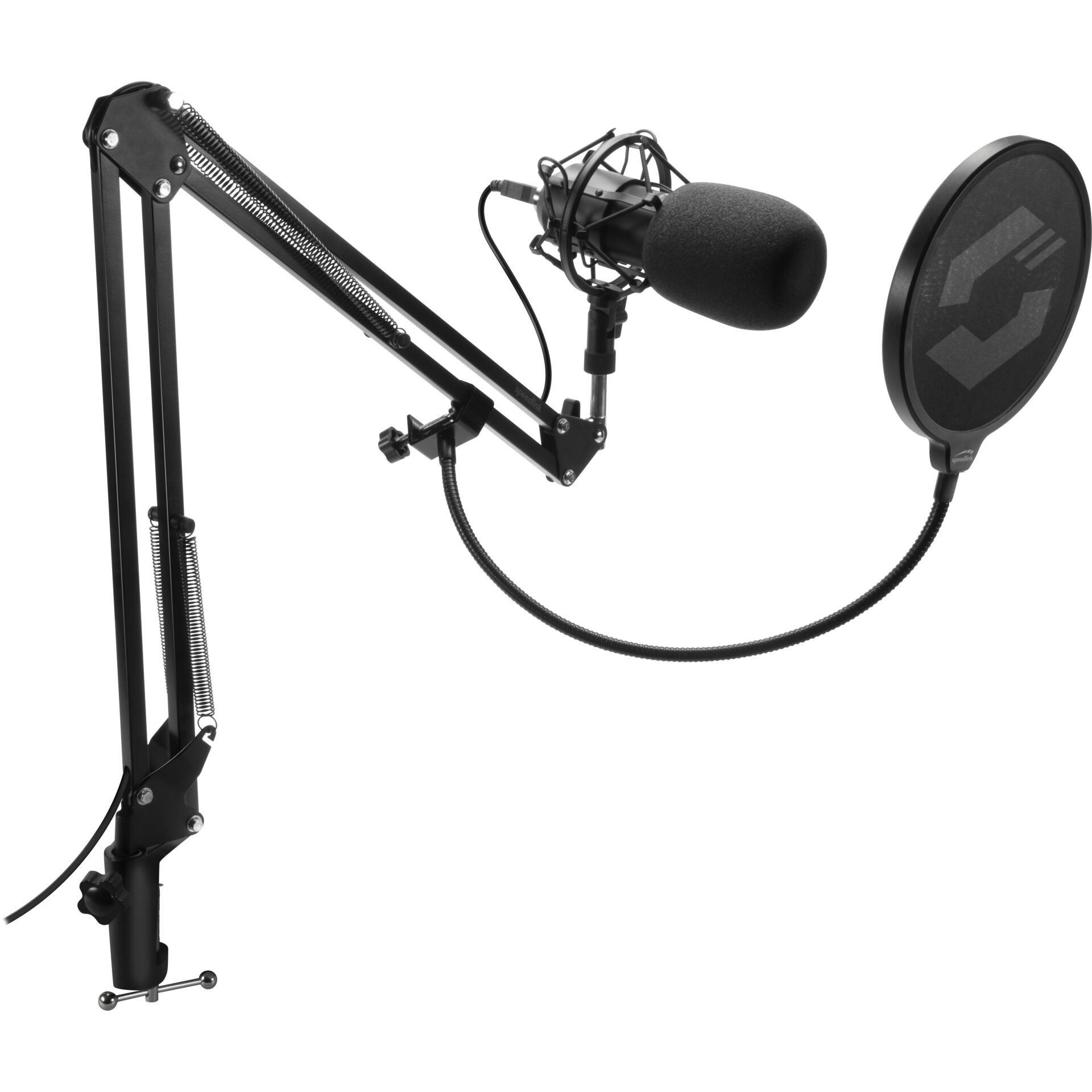 Mikrofon, Studioausrüstung, Popfilter?, Stativ, Aufnahme