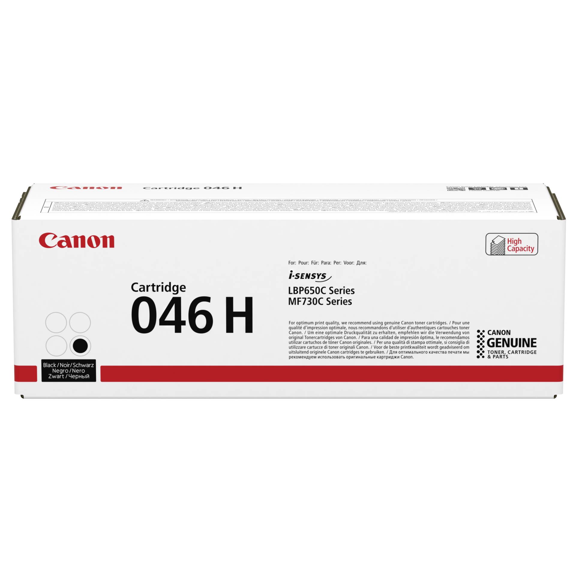 Canon Toner Cartridge 046 H BK  black