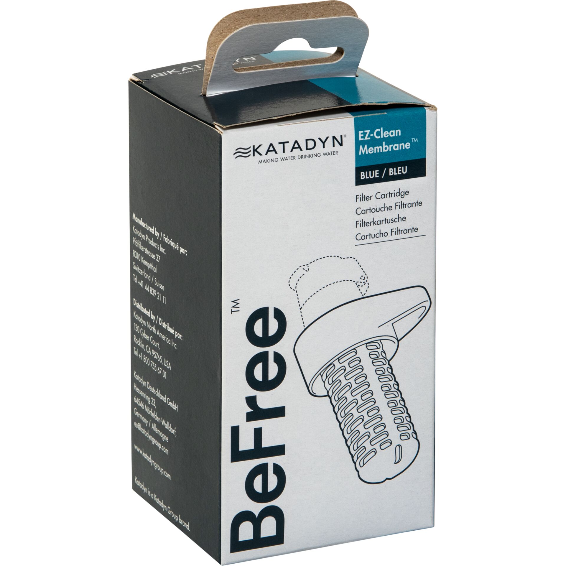 Filter, Cartridge, Blue, Membrane, KATADYN